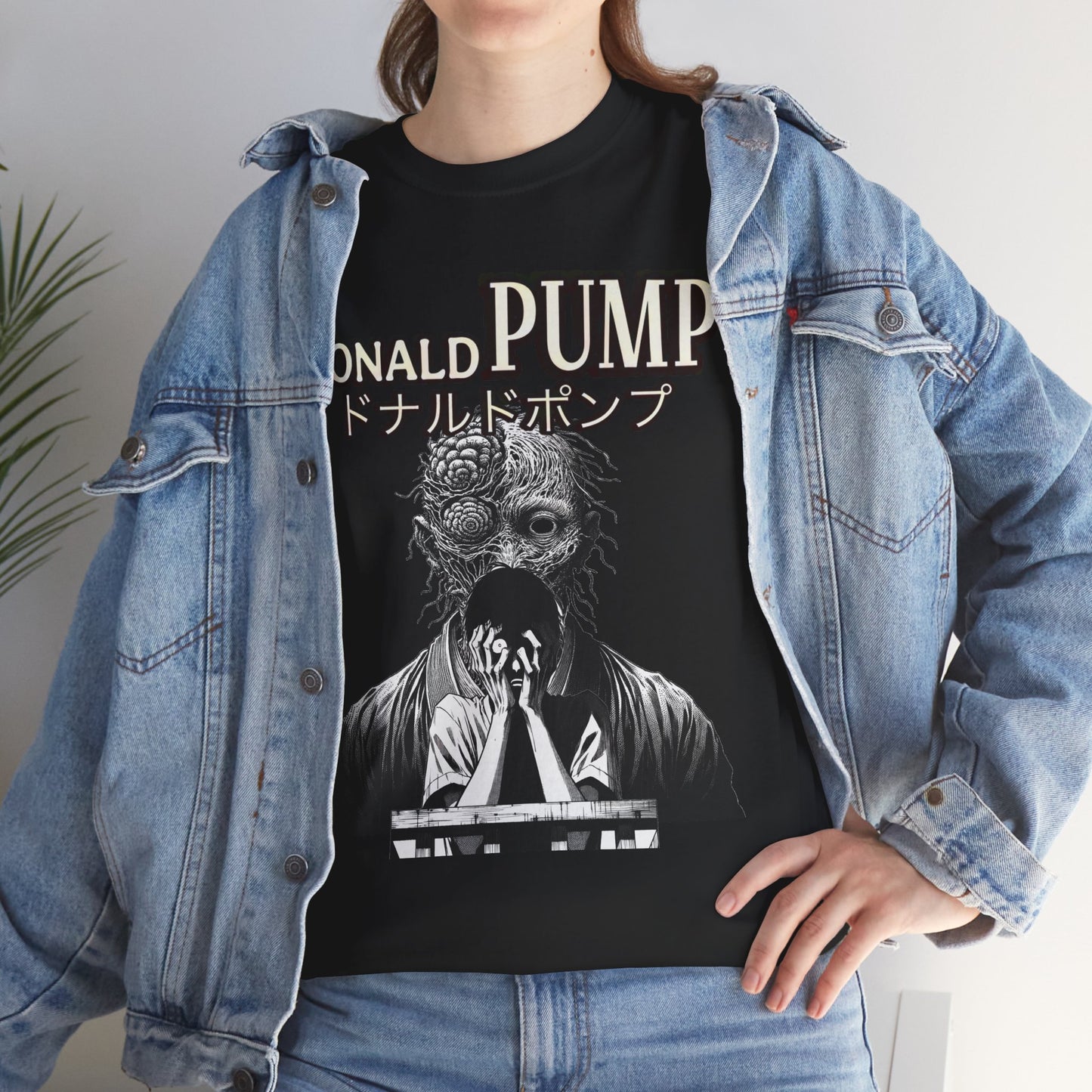 Donald Pumpドナルドポンプ Unisex Heavy Cotton Tee