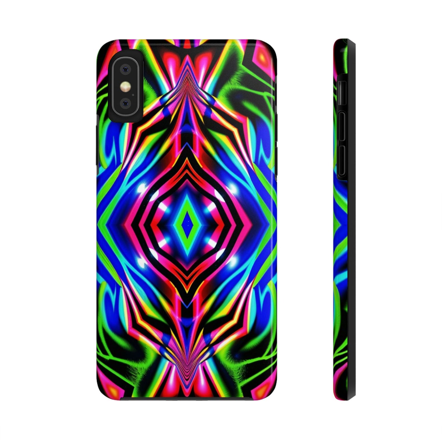Infinite Neon (Tough iPhone Case)