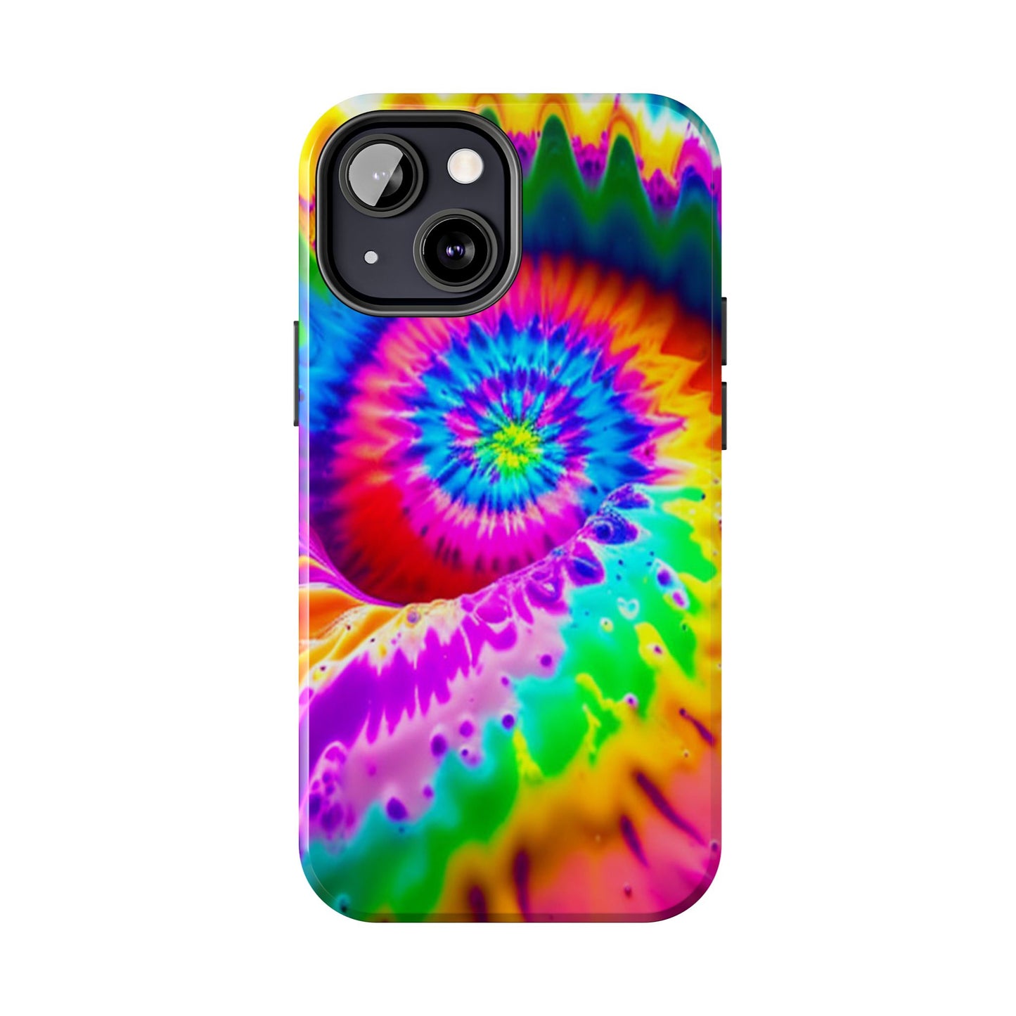 W Tie-Dye Wie-Wye (Tough iPhone Case)