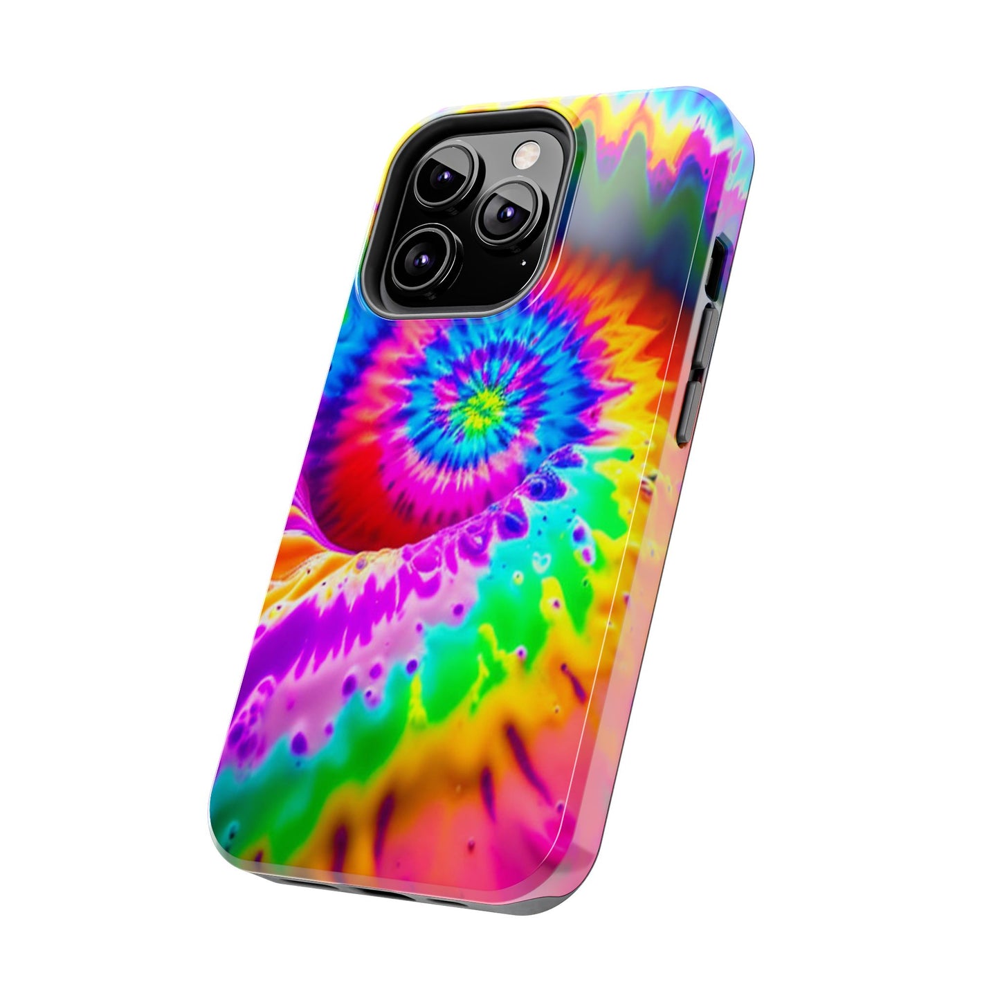 W Tie-Dye Wie-Wye (Tough iPhone Case)