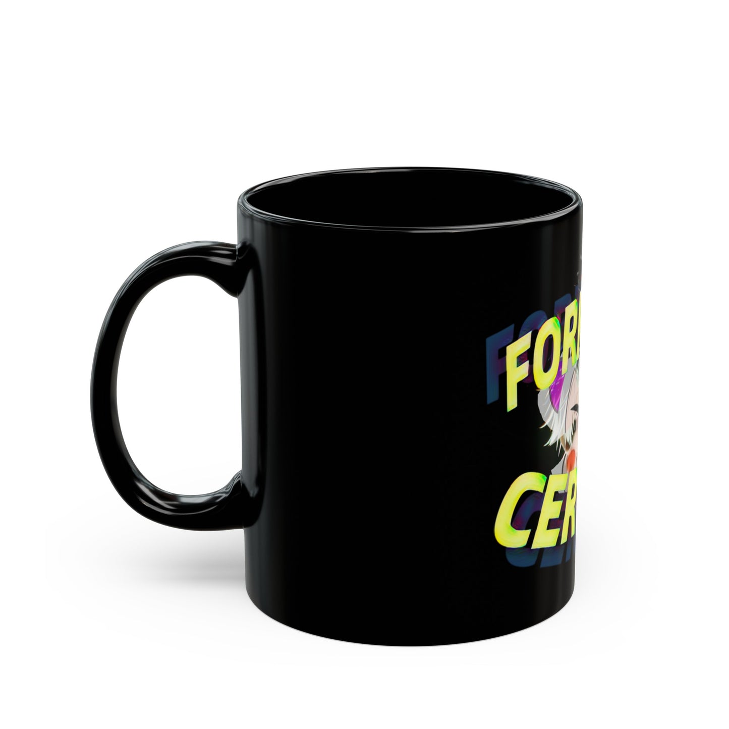 Forklift Certified Black Mug (11oz, 15oz)