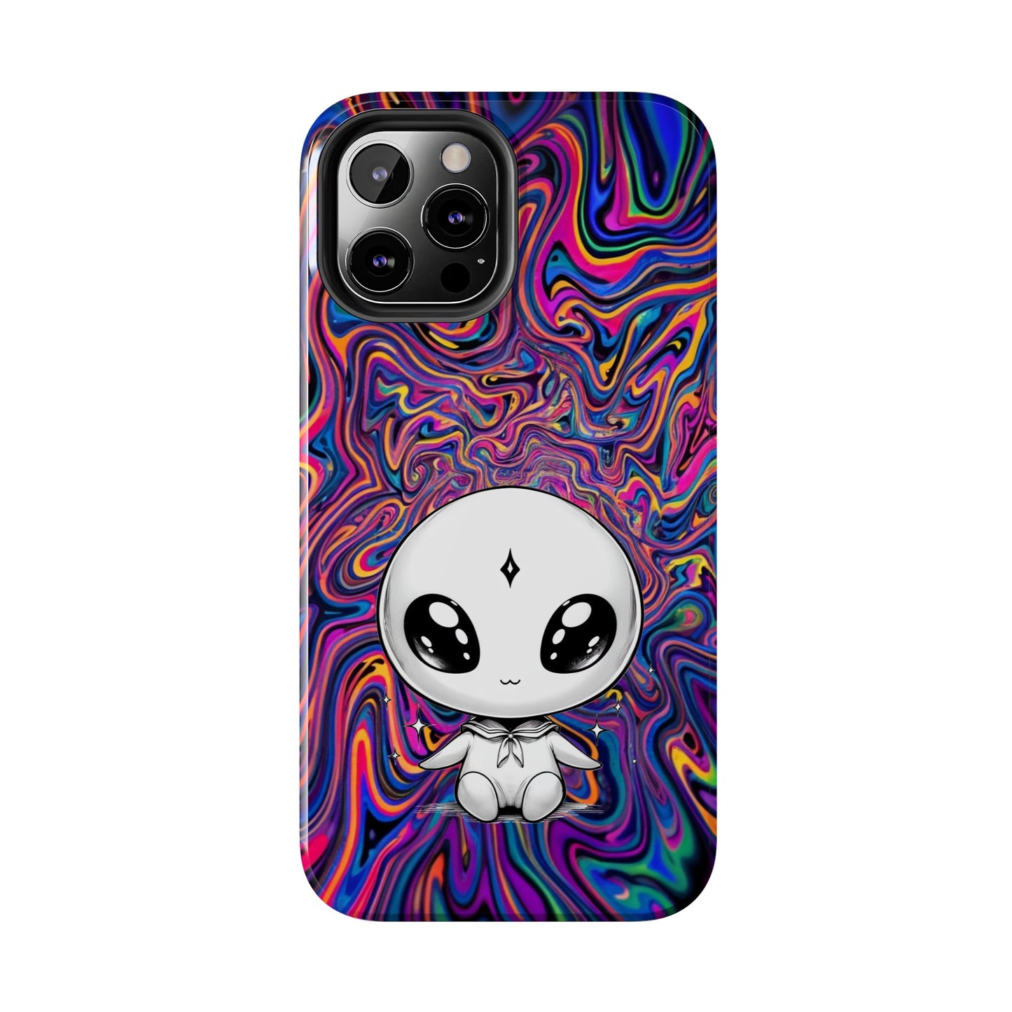 Kawaii Alien (Tough iPhone Case)