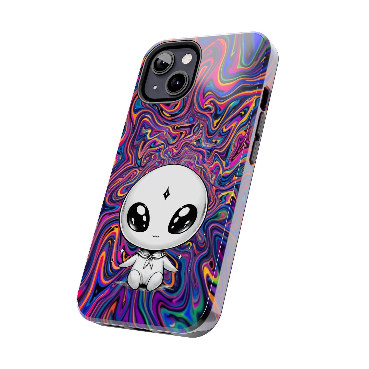Kawaii Alien (Tough iPhone Case)