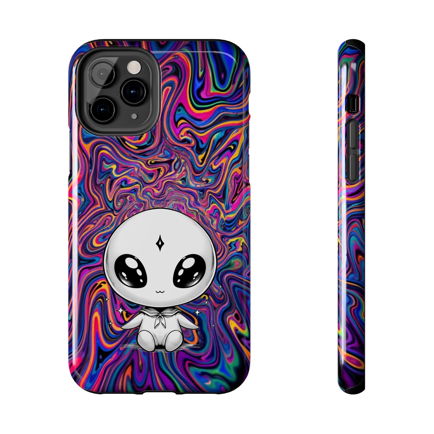 Kawaii Alien (Tough iPhone Case)