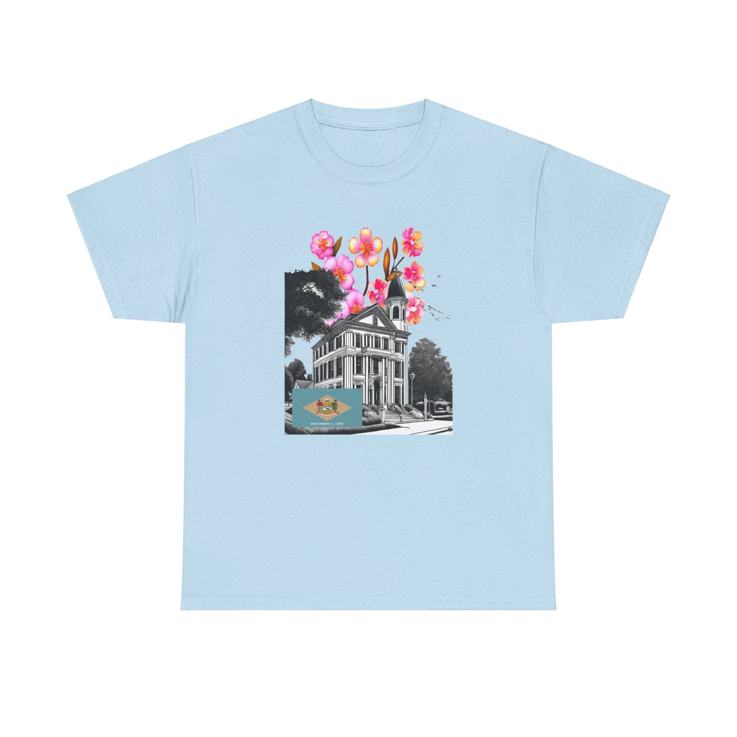 W Delaware Welaware (Unisex Heavy Cotton Tee)