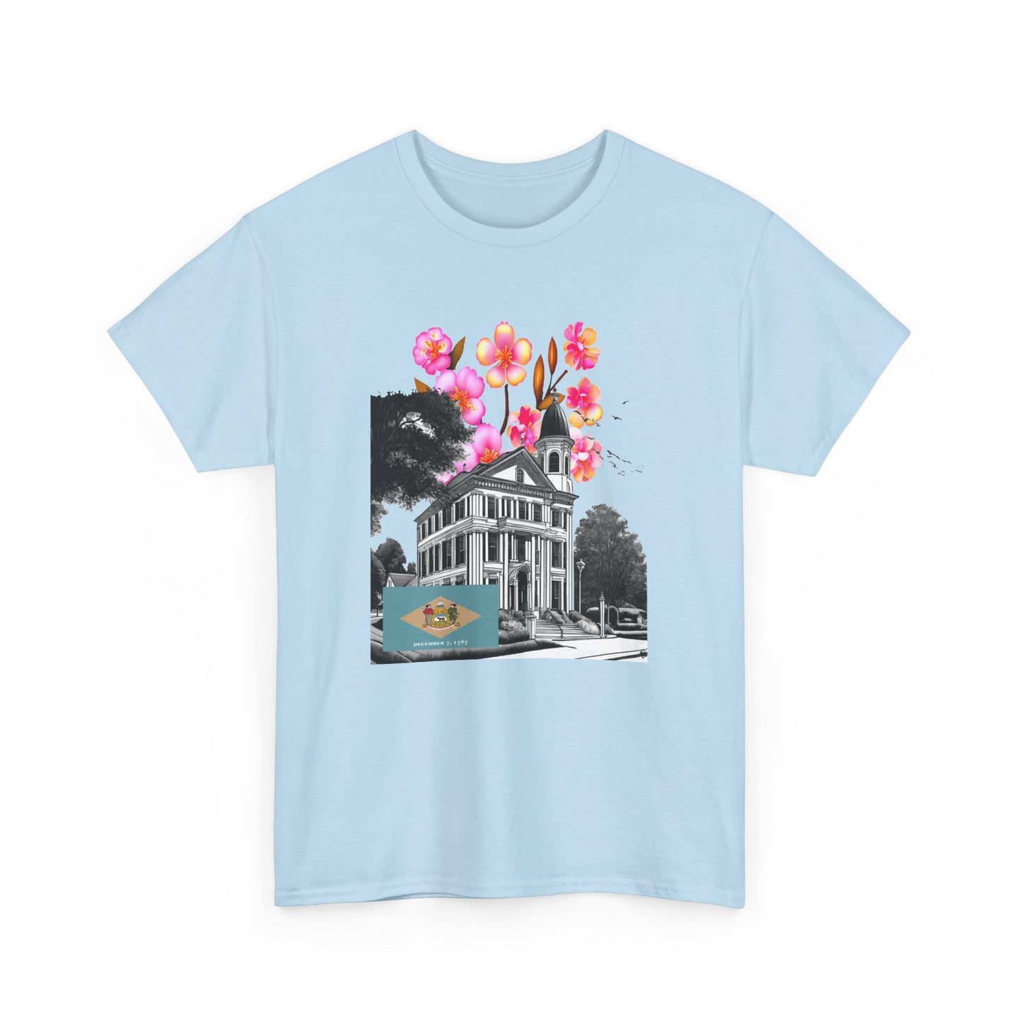 W Delaware Welaware (Unisex Heavy Cotton Tee)