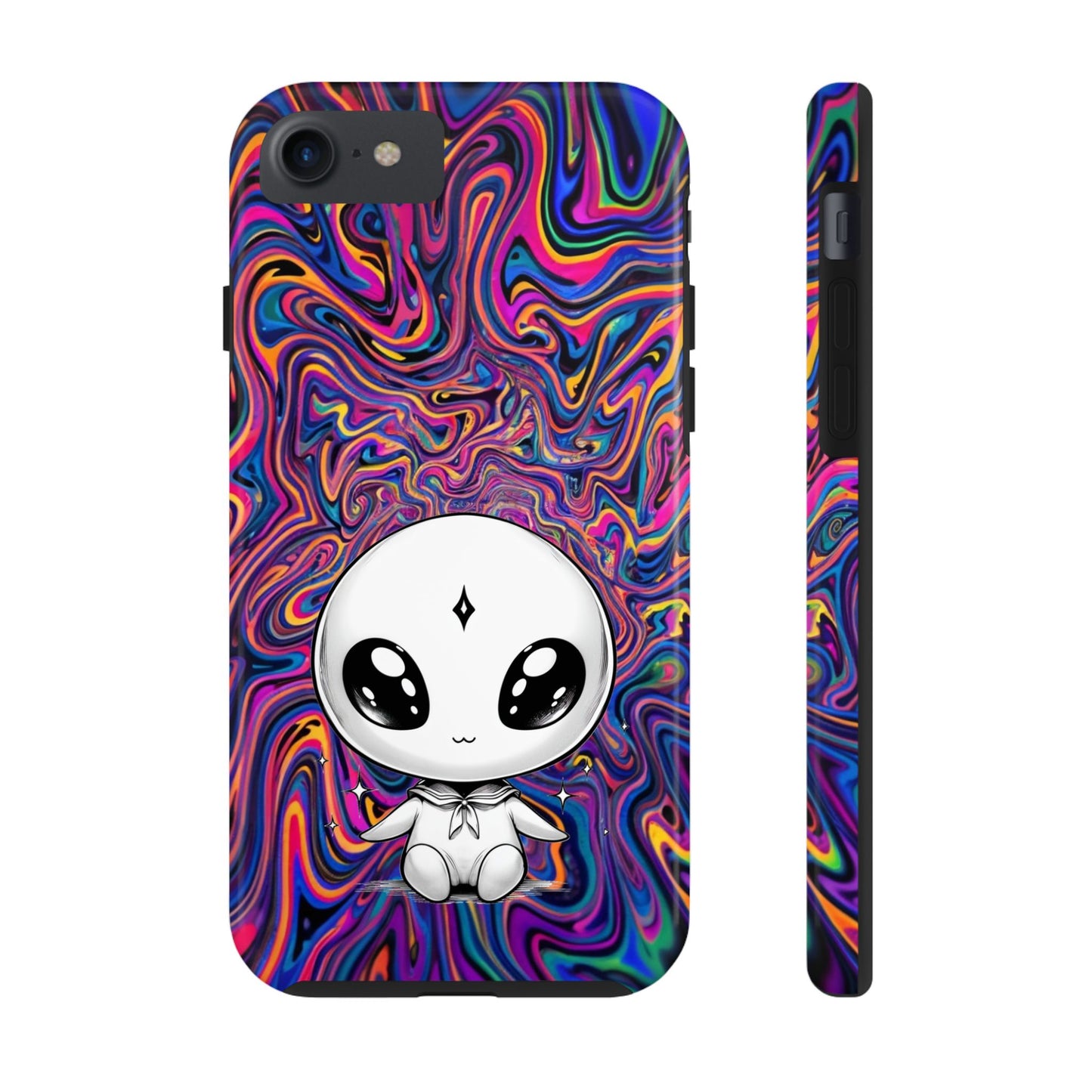 Kawaii Alien (Tough iPhone Case)