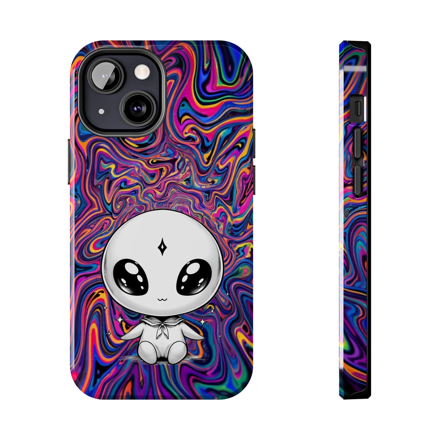 Kawaii Alien (Tough iPhone Case)
