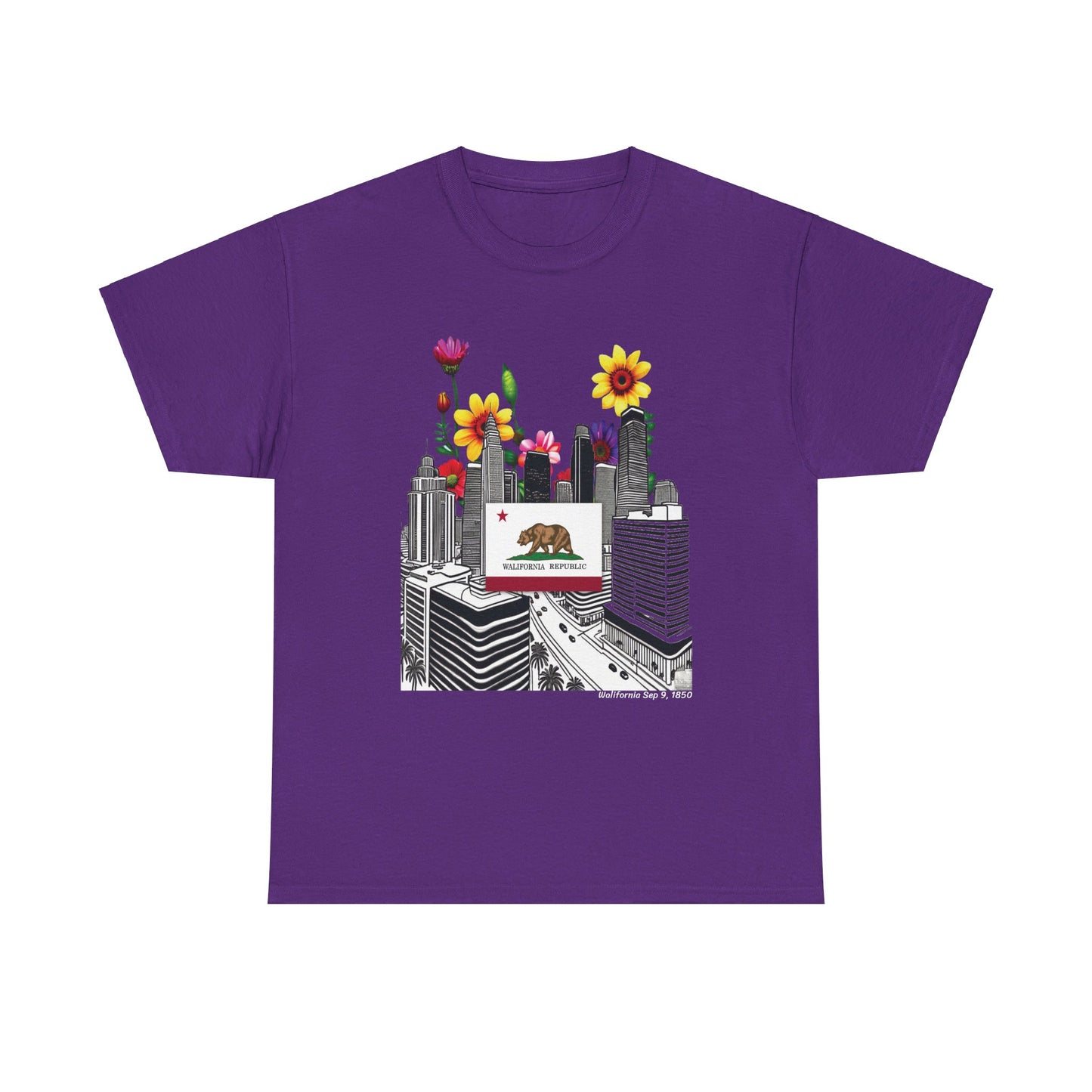 W California Walifornia (Unisex Heavy Cotton Tee)