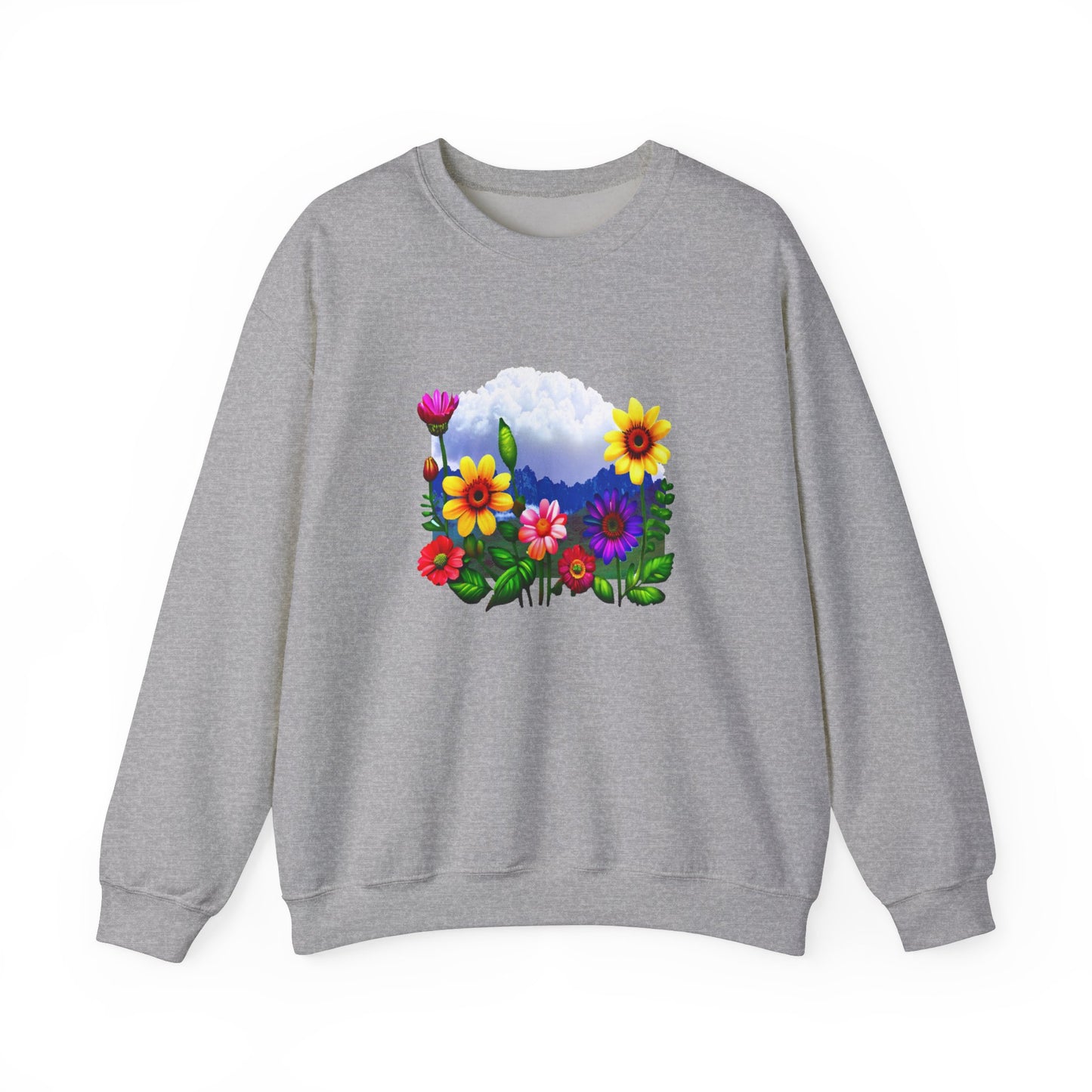 WildFlowers (Unisex Heavy Blend™ Crewneck Sweatshirt)