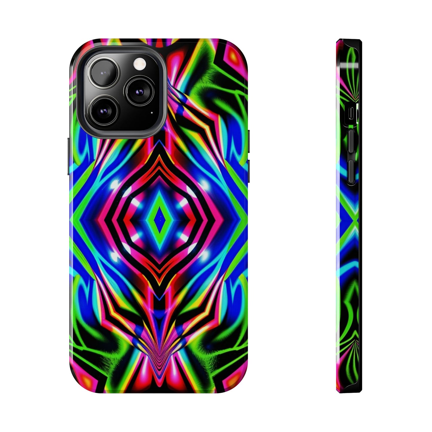 Infinite Neon (Tough iPhone Case)