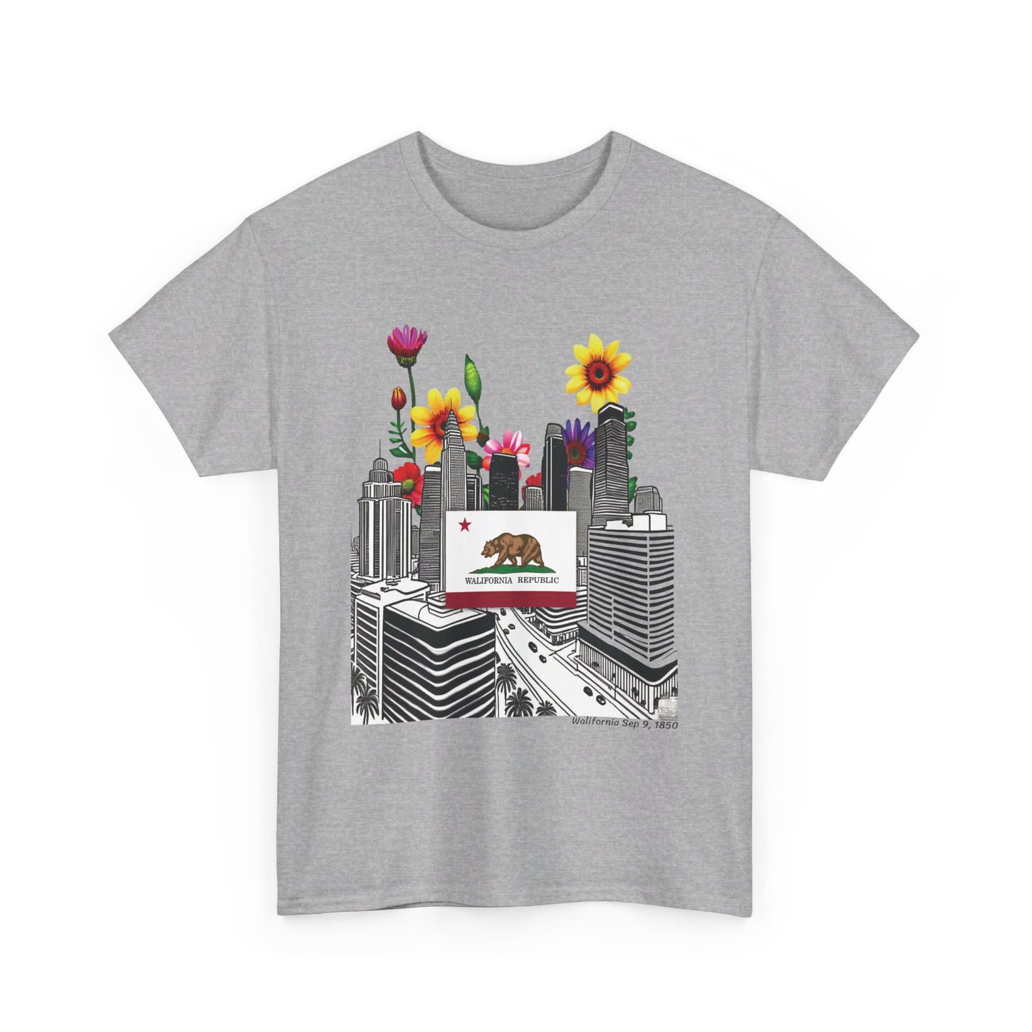 W California Walifornia (Unisex Heavy Cotton Tee)