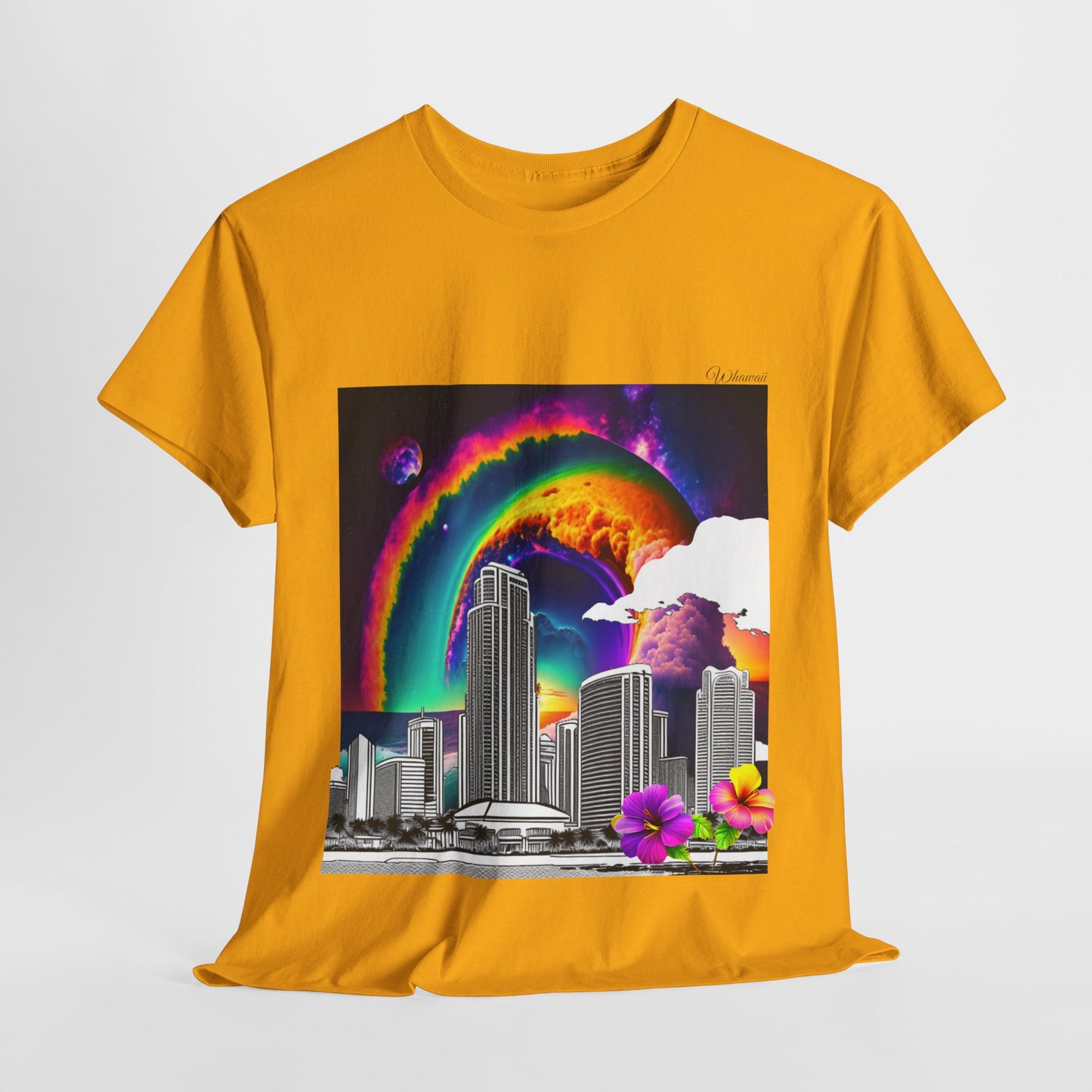 W Hawaii Wawaii (Unisex Heavy Cotton Tee)