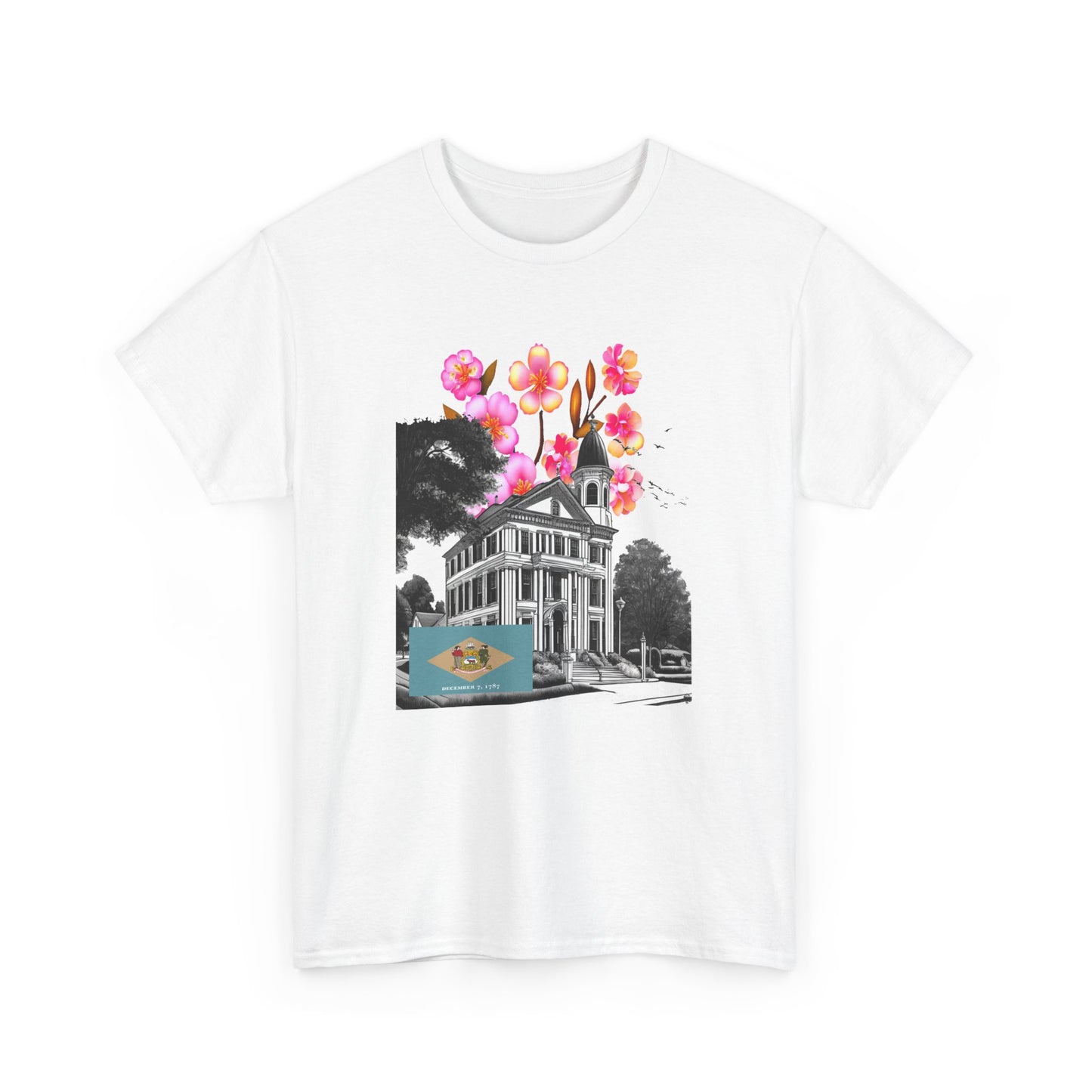 W Delaware Welaware (Unisex Heavy Cotton Tee)