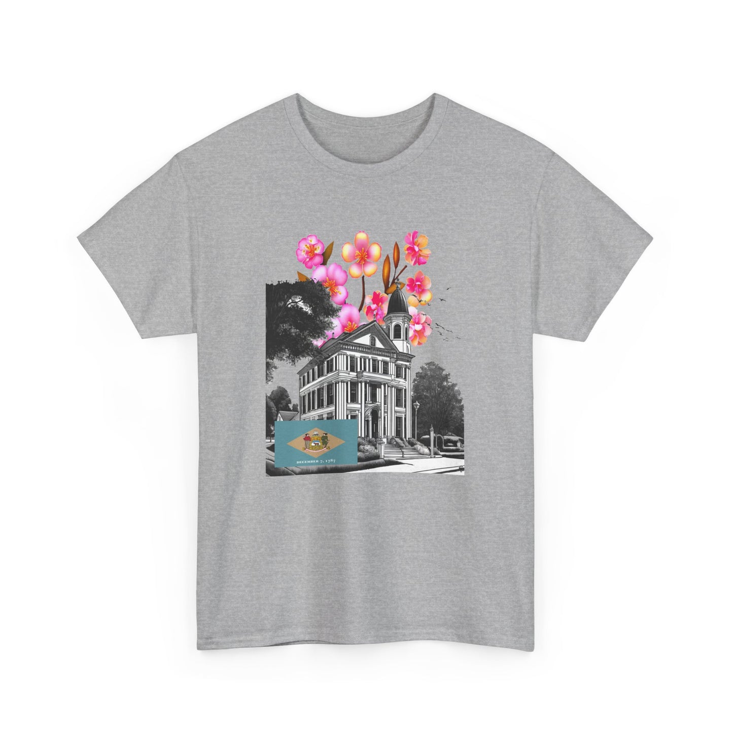 W Delaware Welaware (Unisex Heavy Cotton Tee)