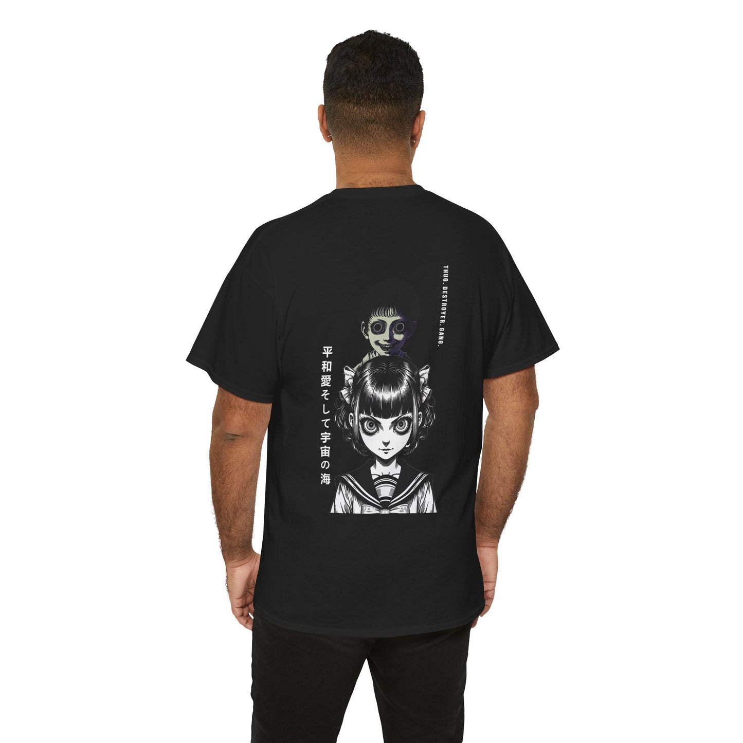 Best of Both Worlds lookin ahhh (Unisex Heavy Cotton Tee)