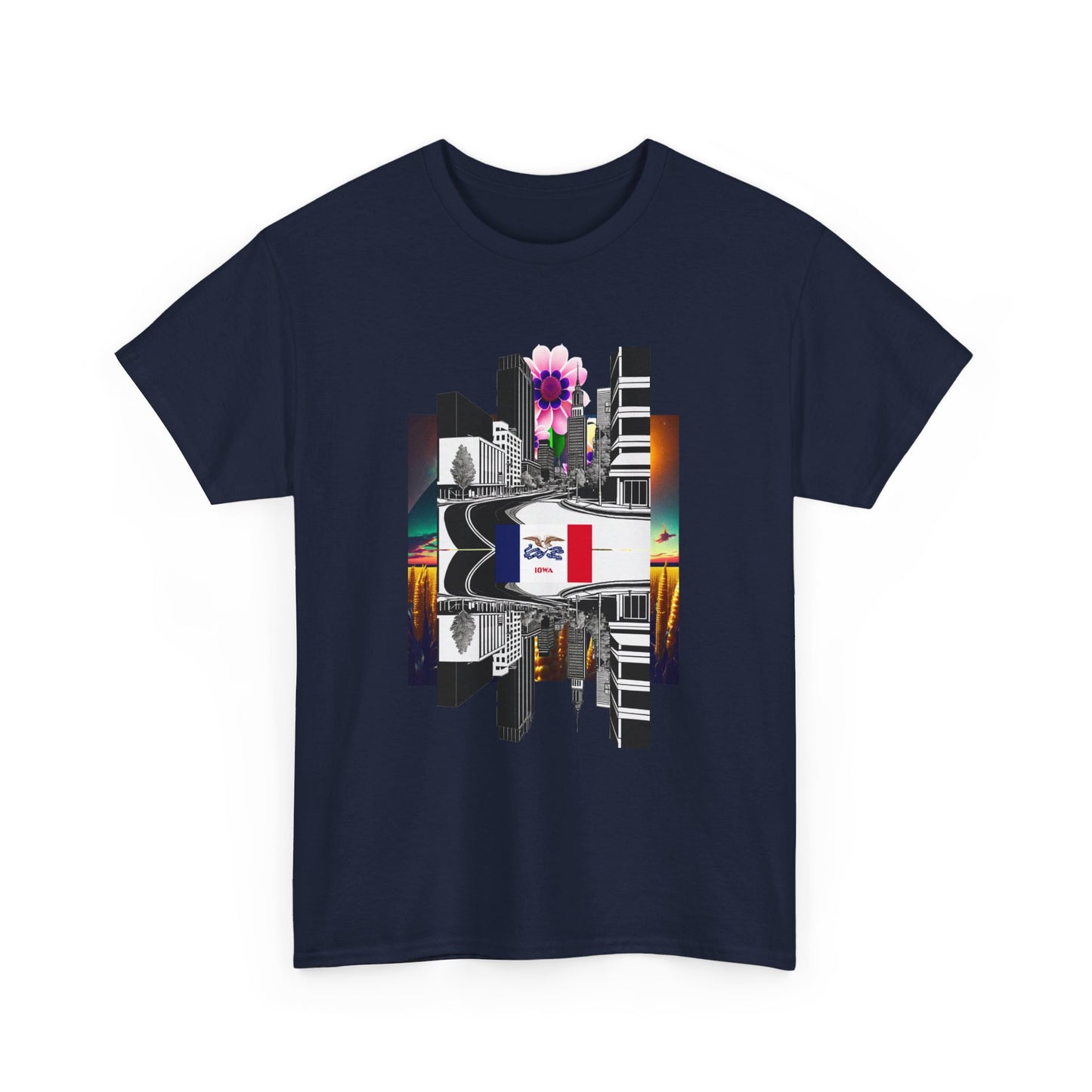 W Iowa Wiowa (Unisex Heavy Cotton Tee)