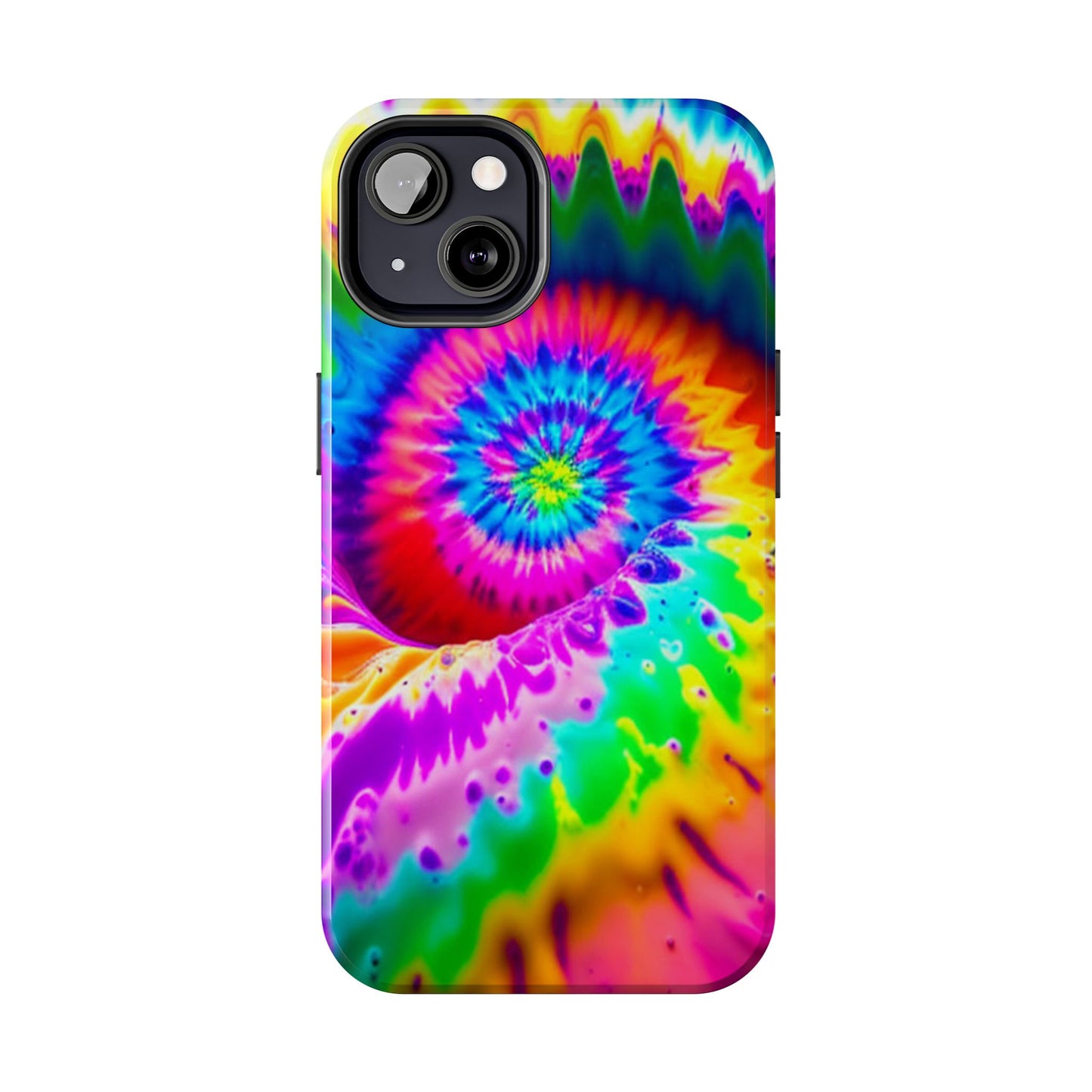 W Tie-Dye Wie-Wye (Tough iPhone Case)