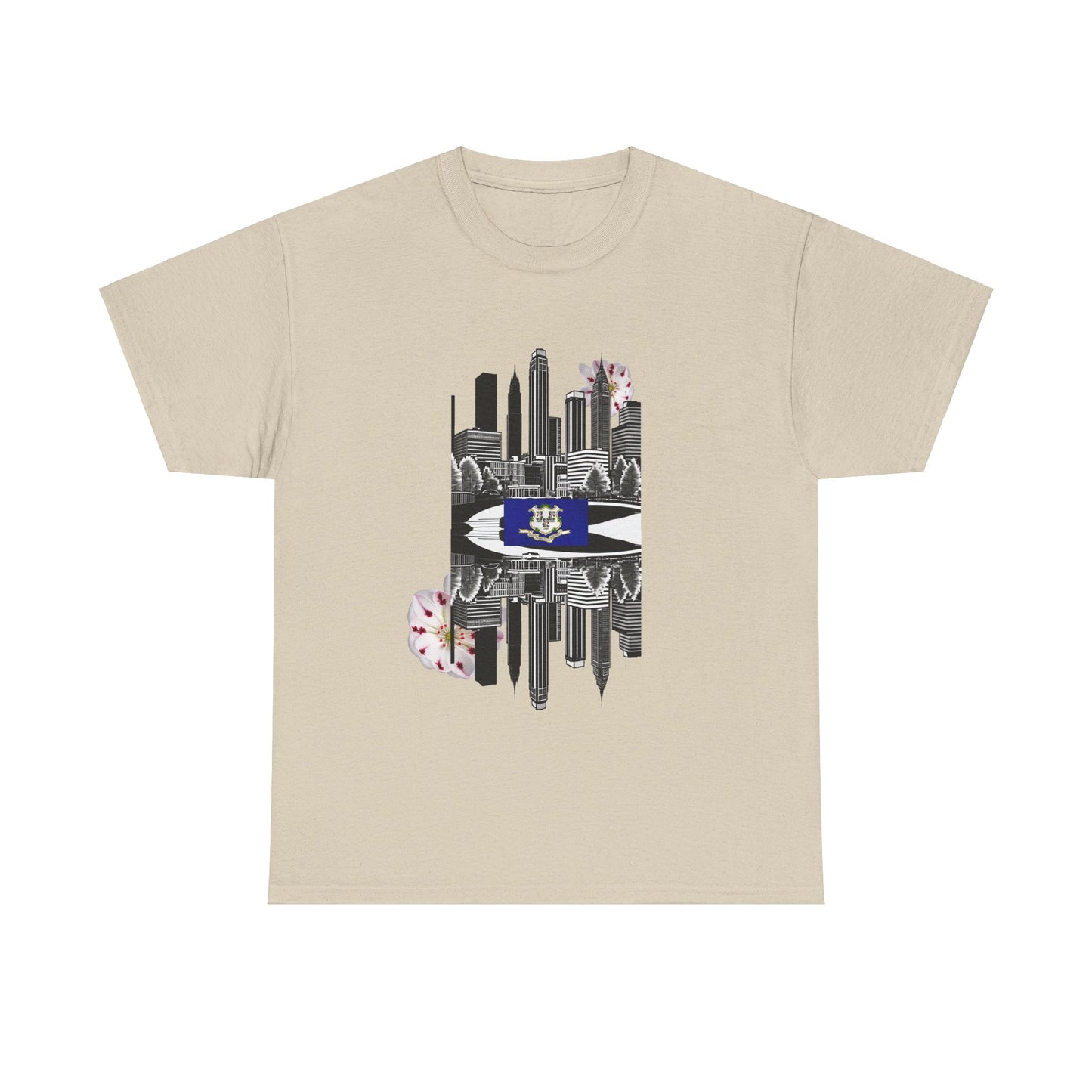 W Connecticut Wonnecticut (Unisex Heavy Cotton Tee)