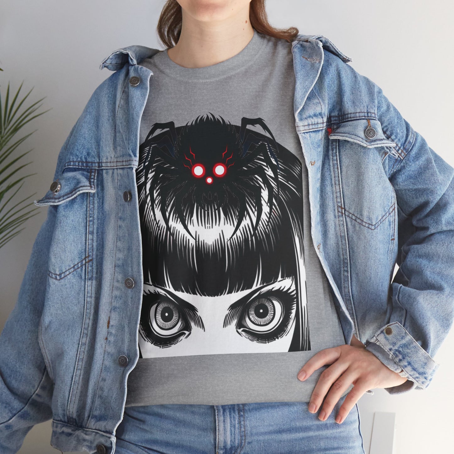 Spider Princess the Destroyer 破壊者スパイダープリンセス Unisex Heavy Cotton Tee