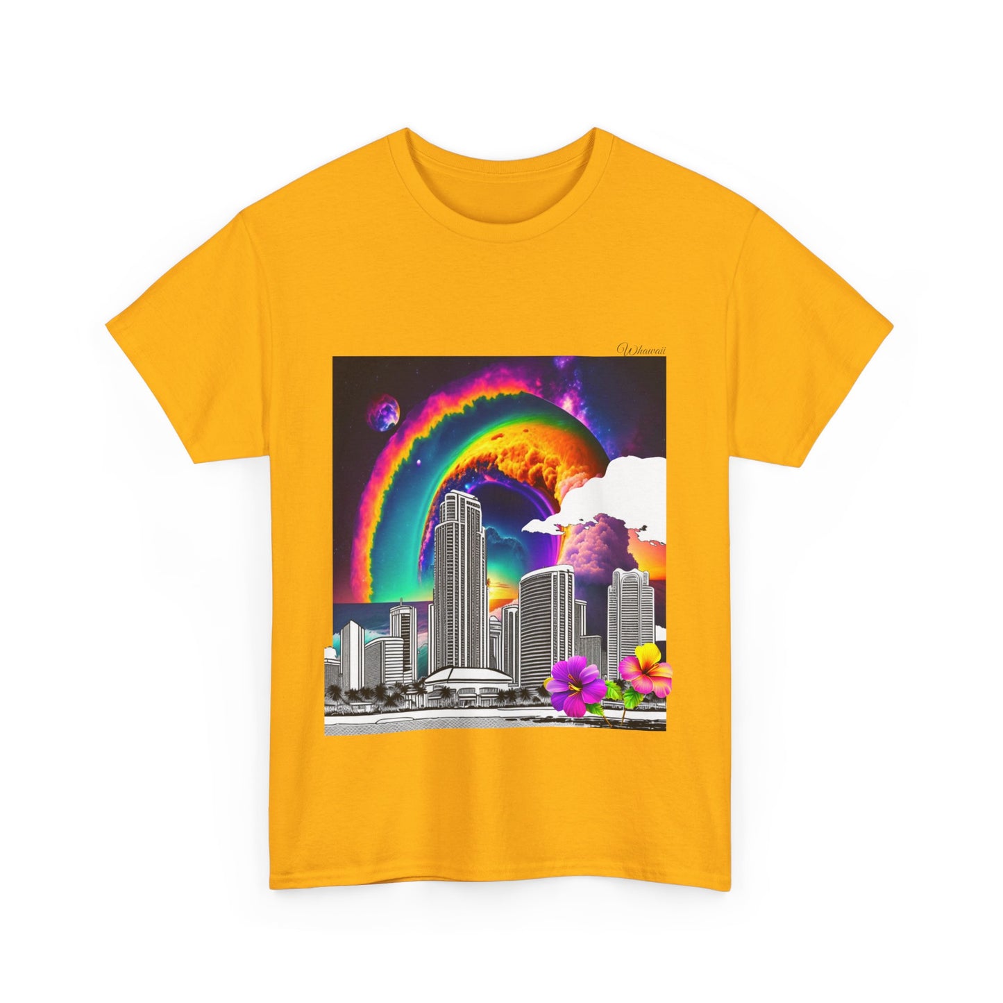 W Hawaii Wawaii (Unisex Heavy Cotton Tee)