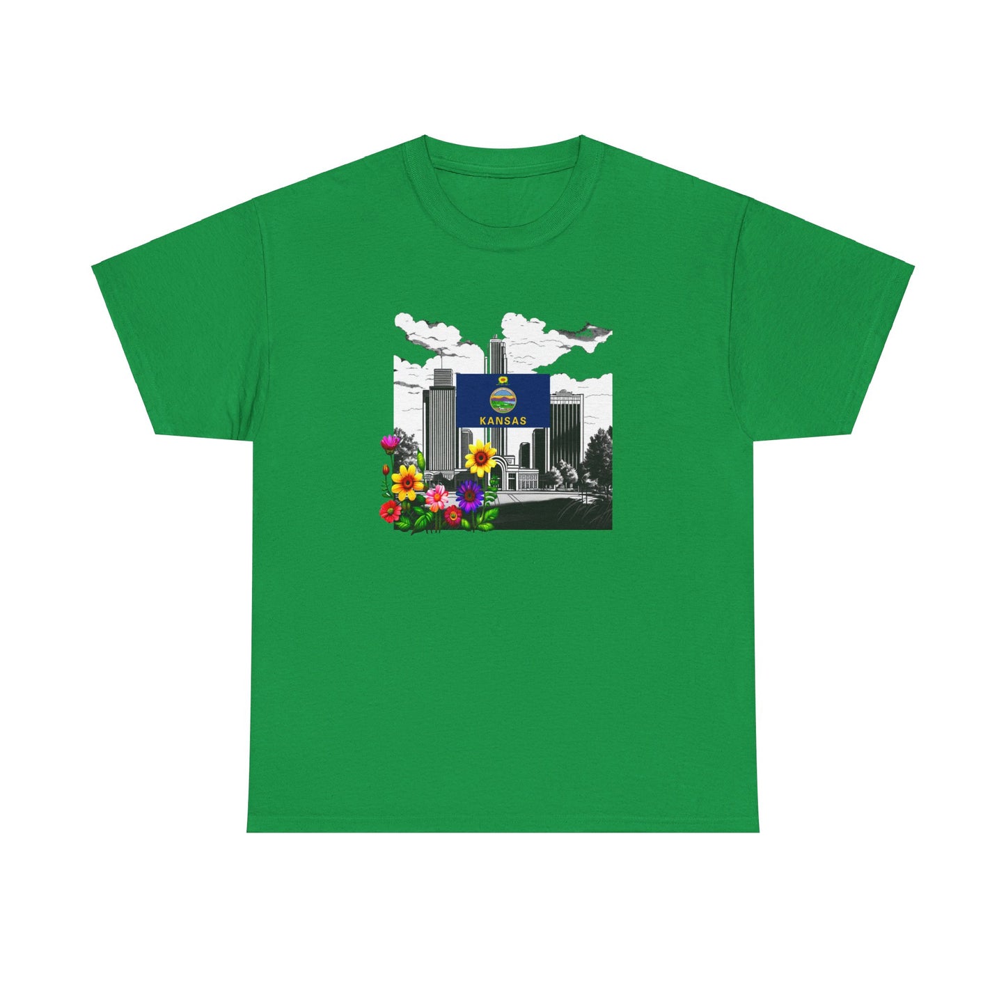 W Kansas Wansas (Unisex Heavy Cotton Tee)