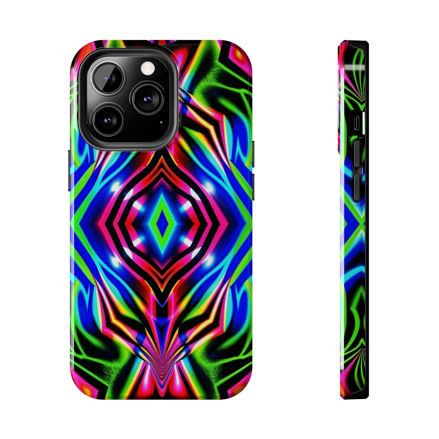 Infinite Neon (Tough iPhone Case)
