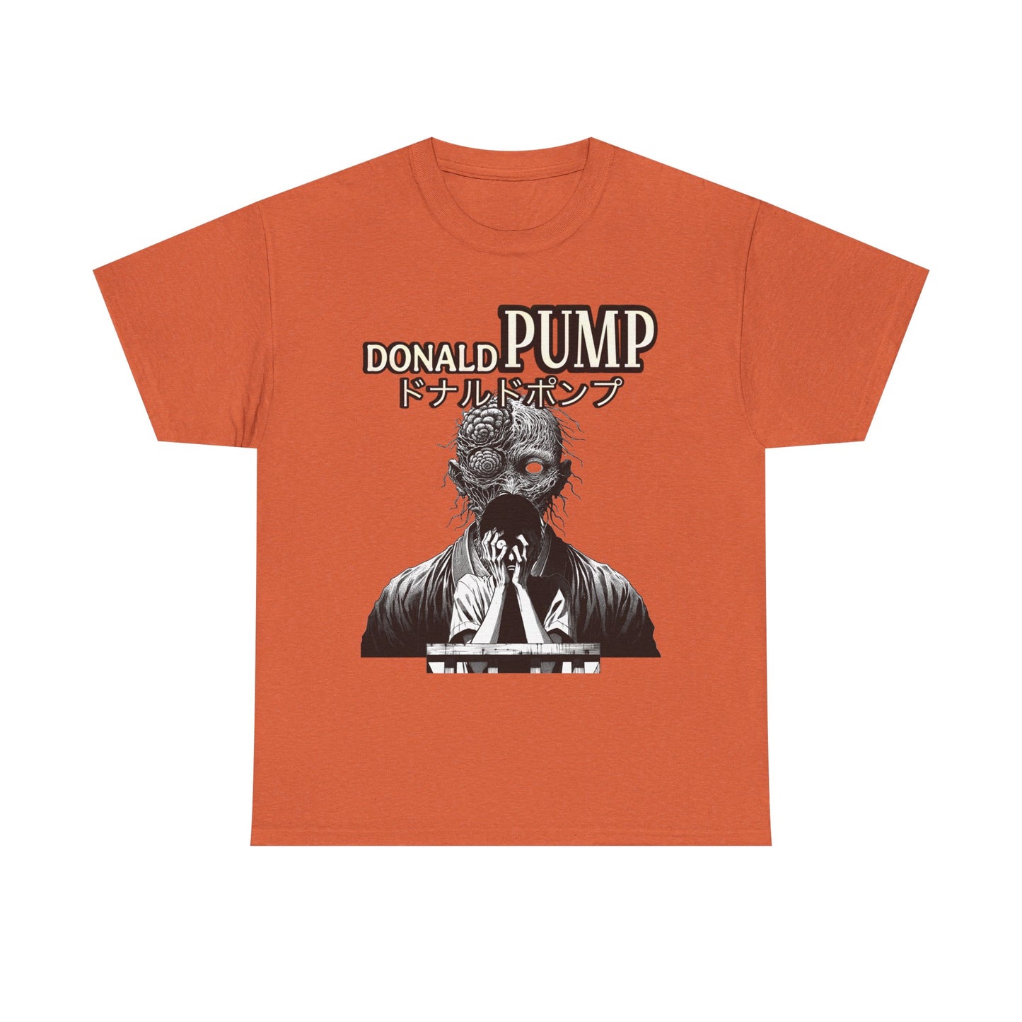 Donald Pumpドナルドポンプ Unisex Heavy Cotton Tee