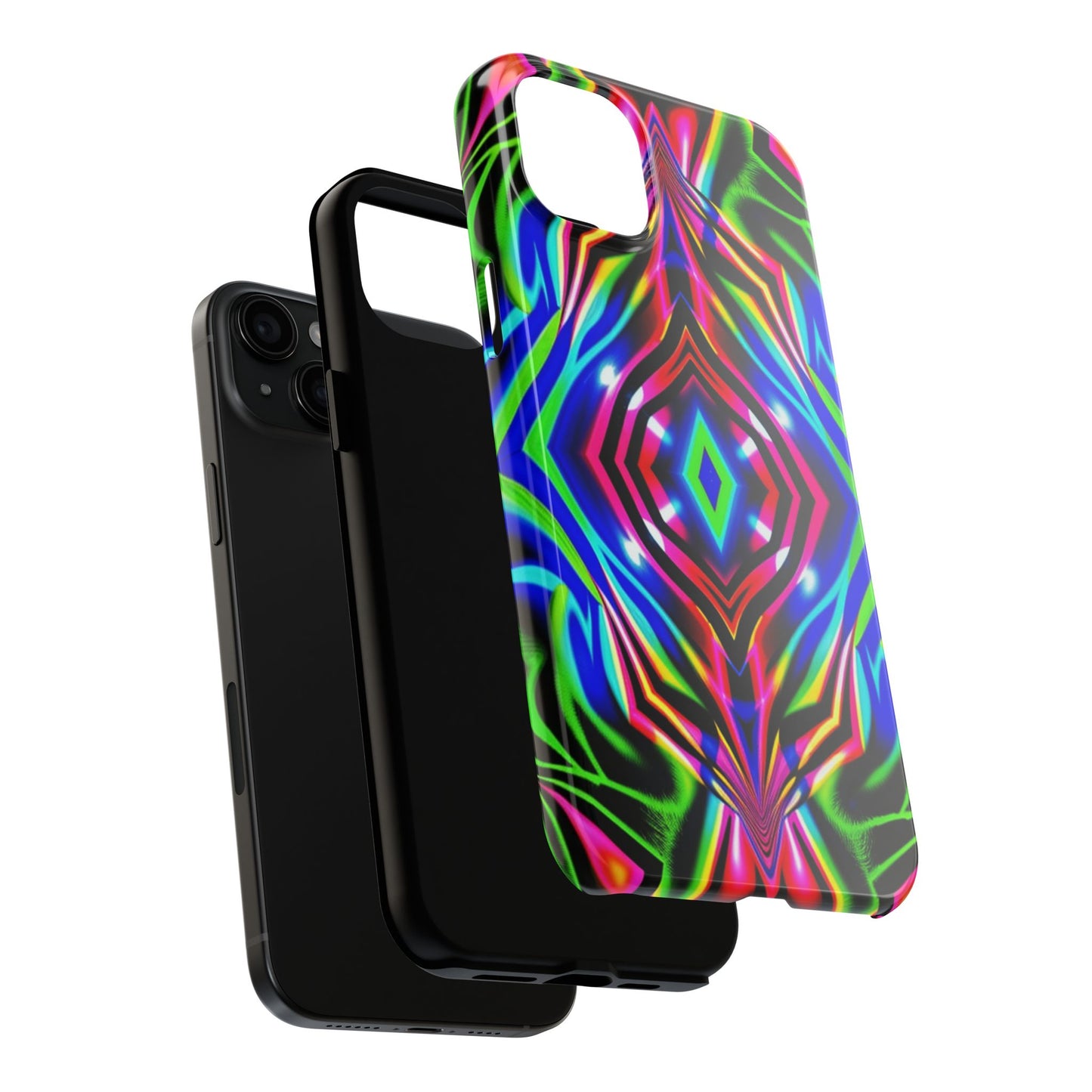 Infinite Neon (Tough iPhone Case)