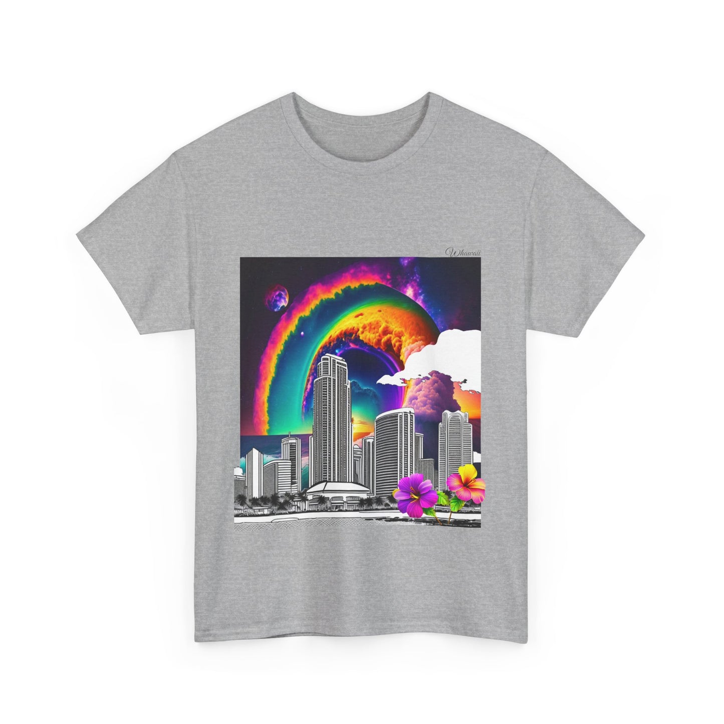 W Hawaii Wawaii (Unisex Heavy Cotton Tee)