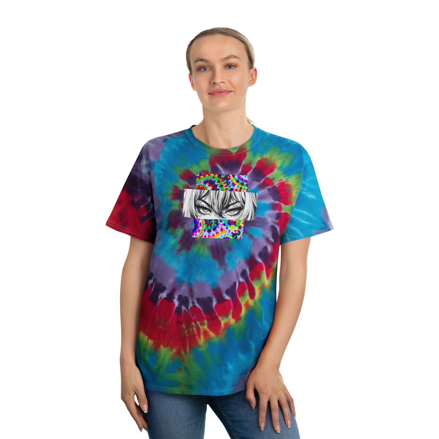 I'm not Tripping on those Shrooms (Tie-Dye Tee, Spiral)