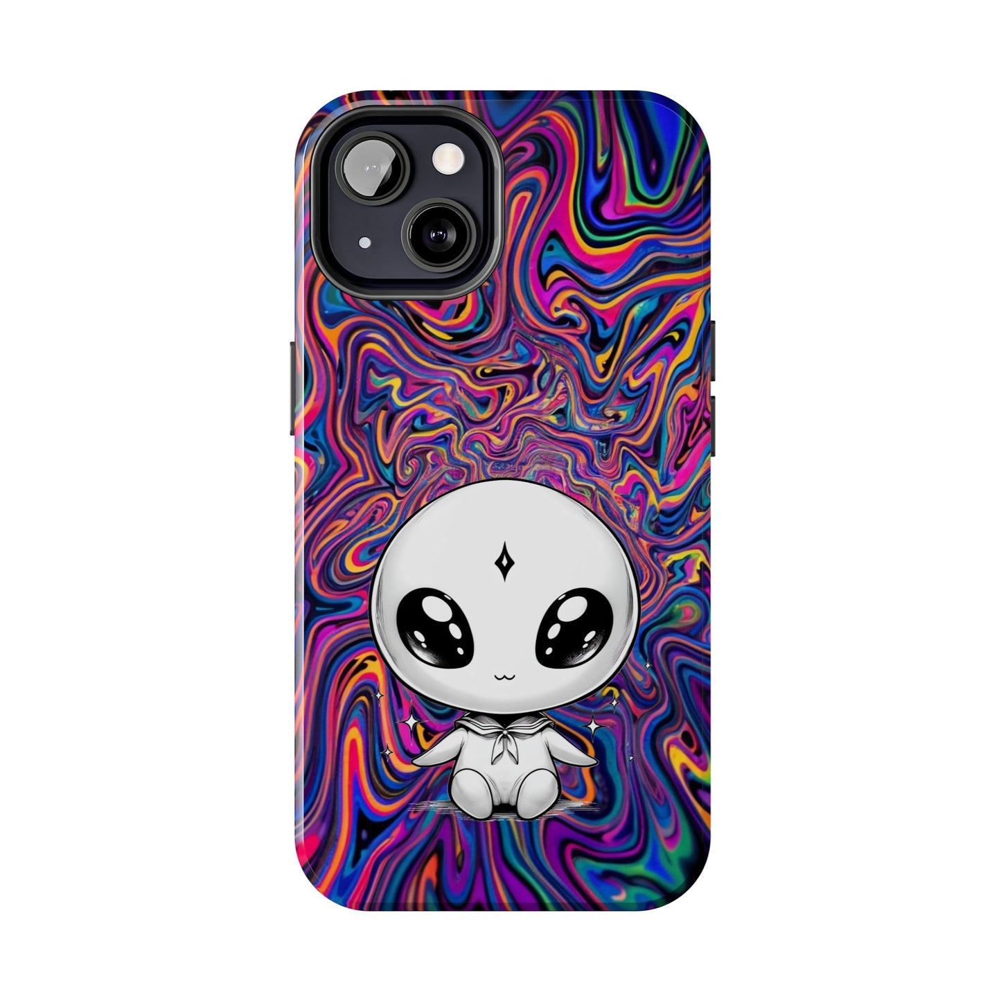 Kawaii Alien (Tough iPhone Case)