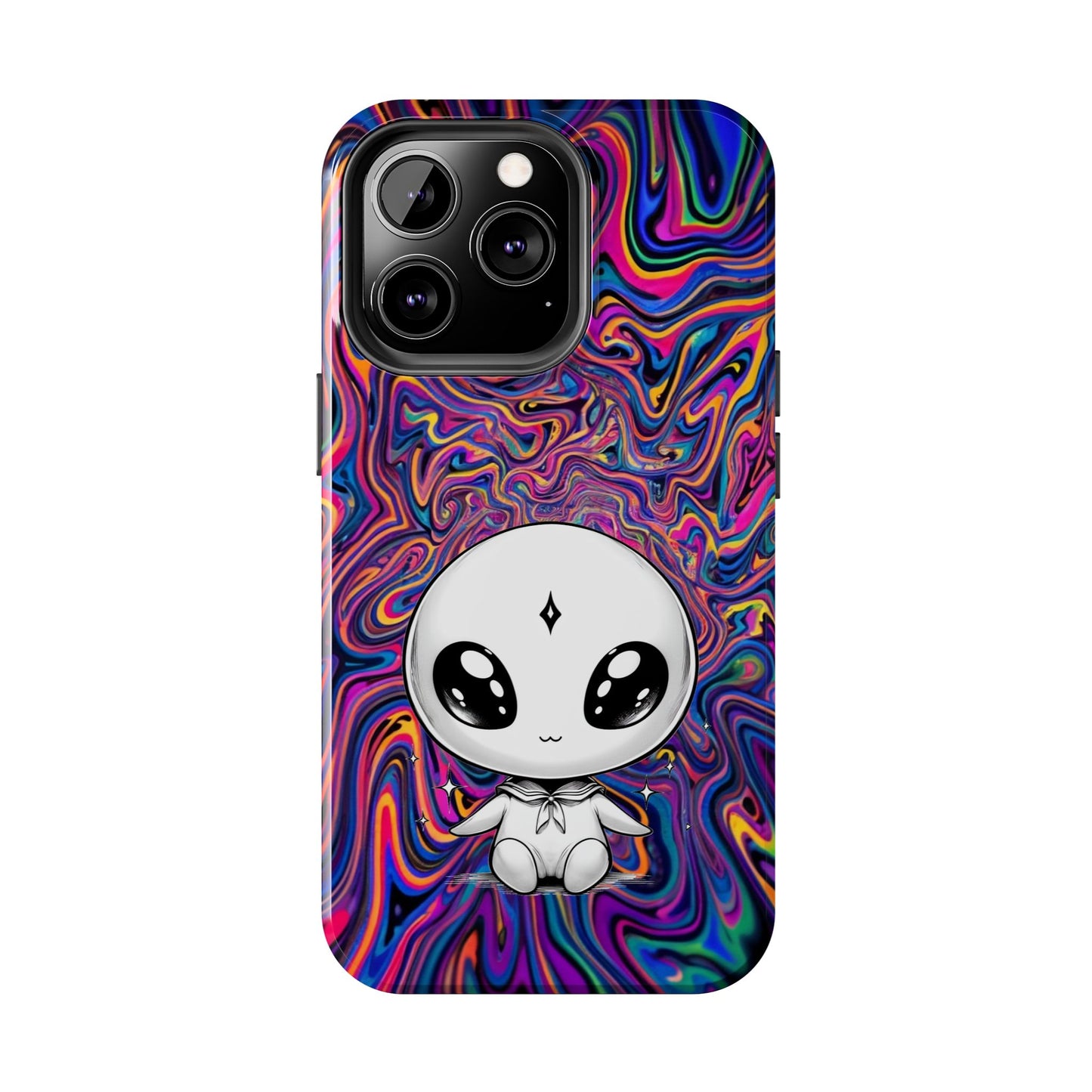 Kawaii Alien (Tough iPhone Case)
