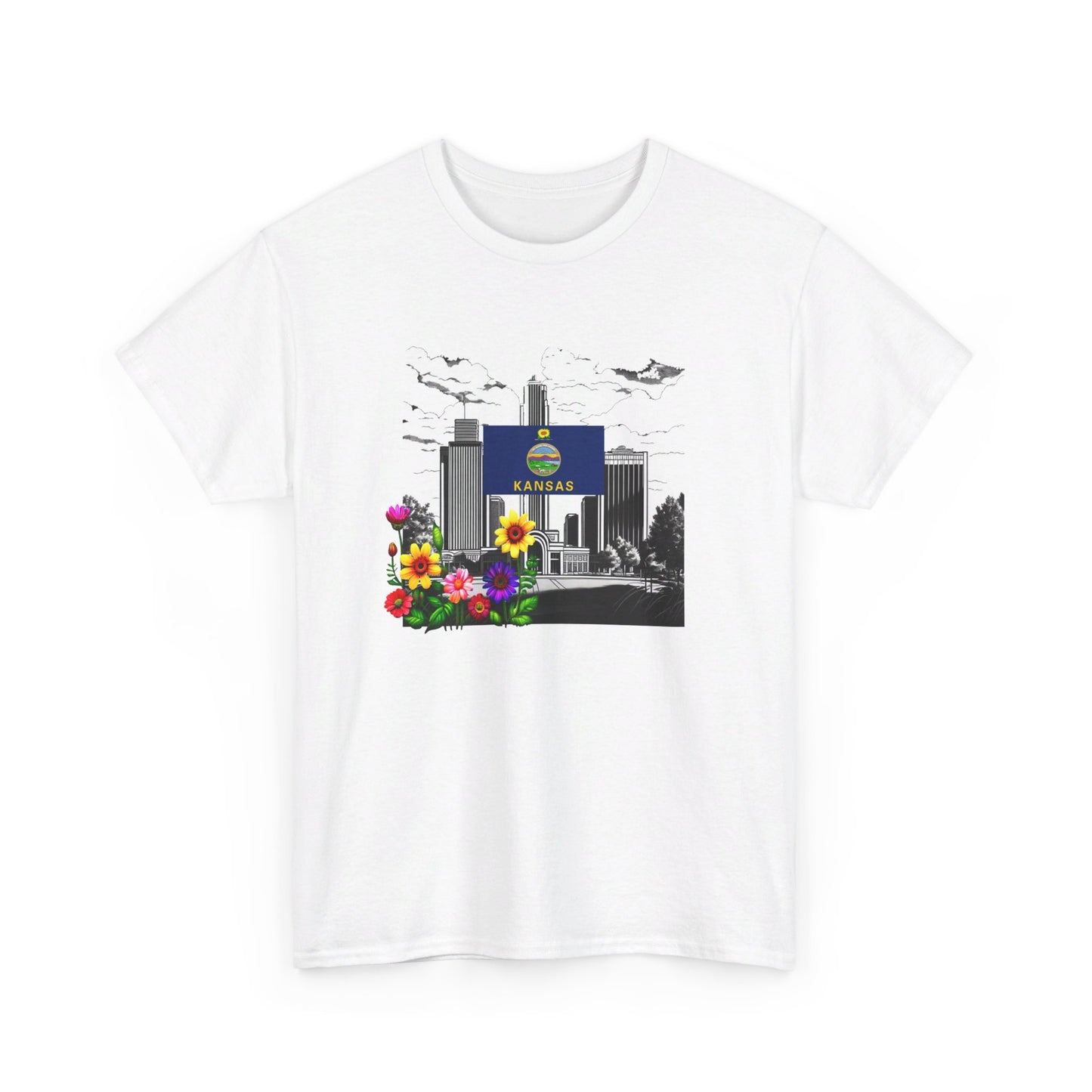 W Kansas Wansas (Unisex Heavy Cotton Tee)