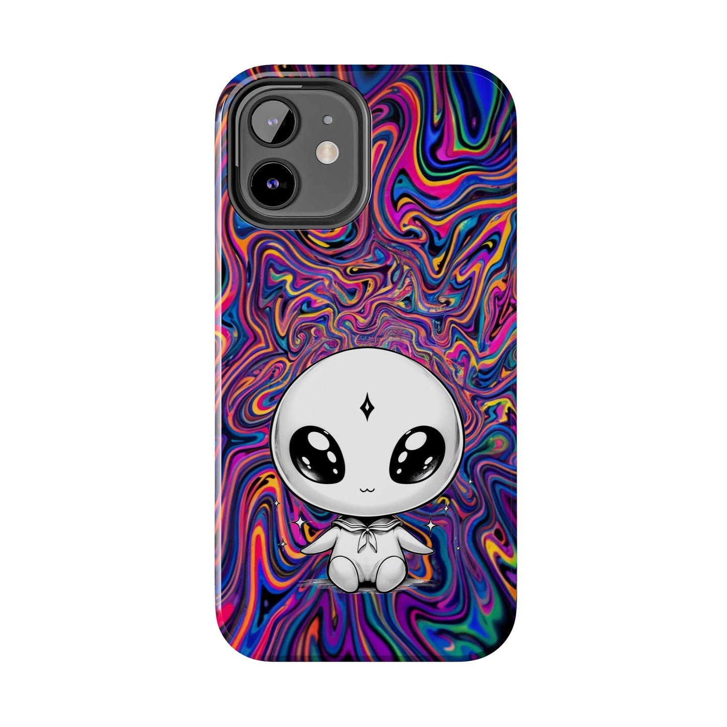 Kawaii Alien (Tough iPhone Case)