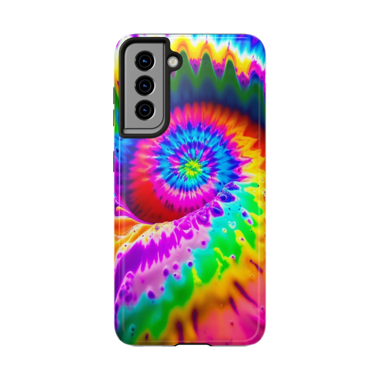 W Tie-Dye Wie-Wye (Tough iPhone Case)