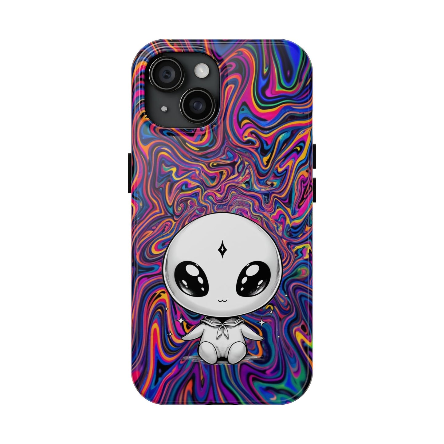 Kawaii Alien (Tough iPhone Case)