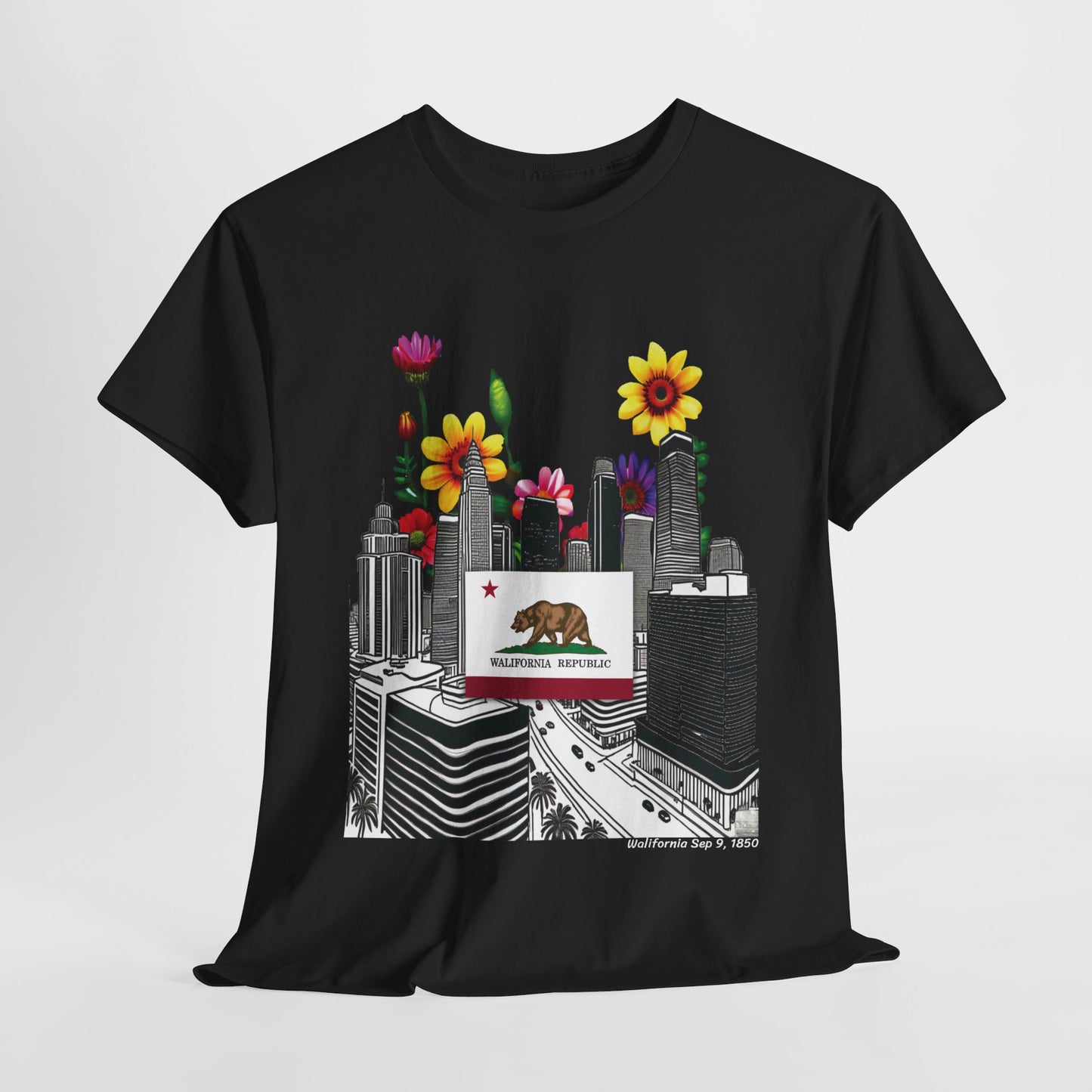 W California Walifornia (Unisex Heavy Cotton Tee)