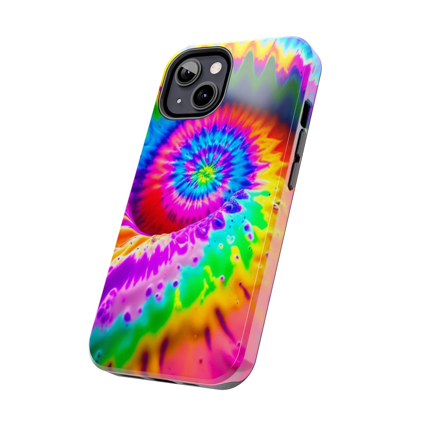 W Tie-Dye Wie-Wye (Tough iPhone Case)
