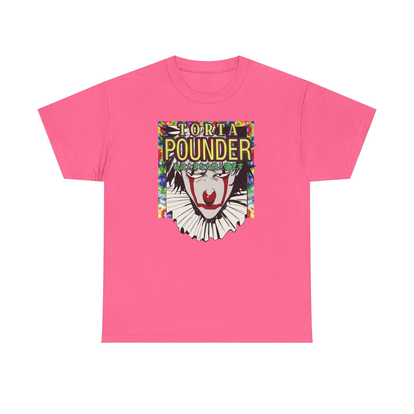 Torta Pounder 私は太った女性が大好きです Unisex Heavy Cotton Tee