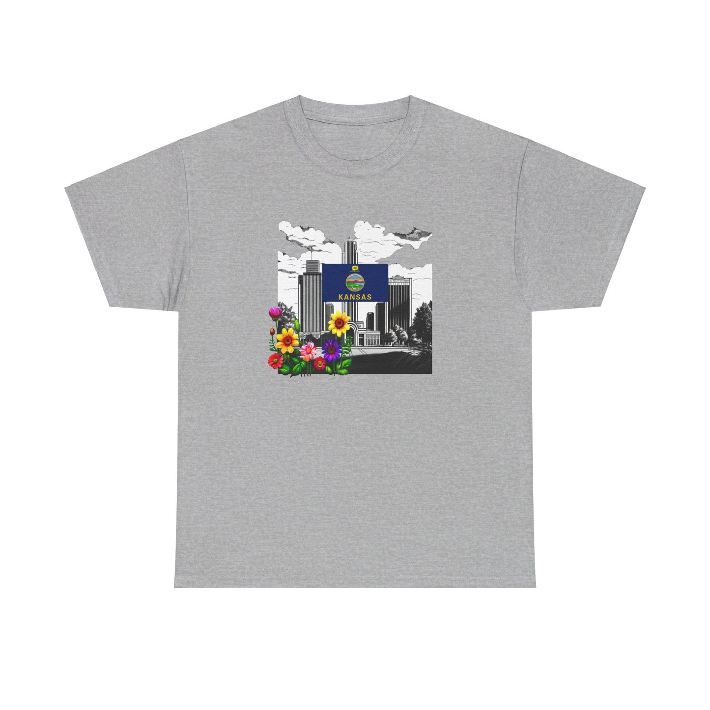 W Kansas Wansas (Unisex Heavy Cotton Tee)