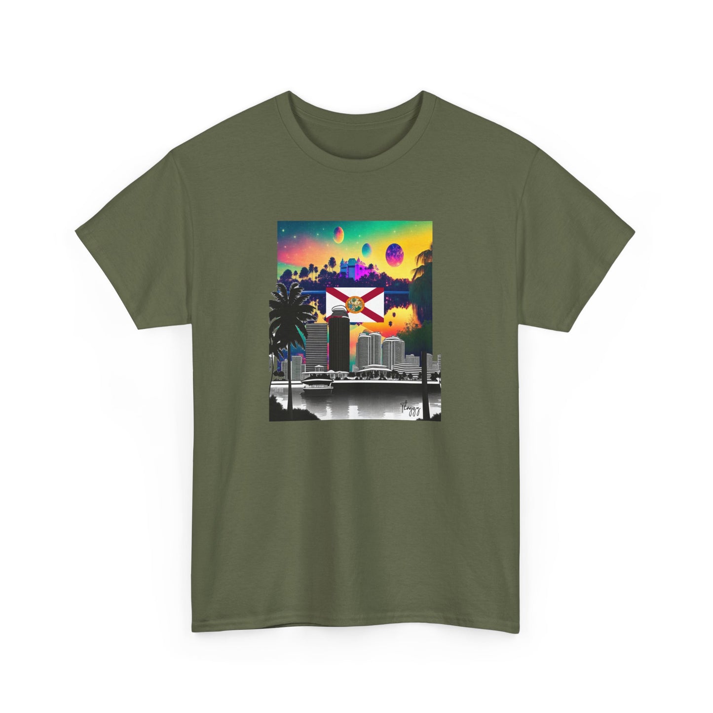 W Florida Wlorida (Unisex Heavy Cotton Tee)