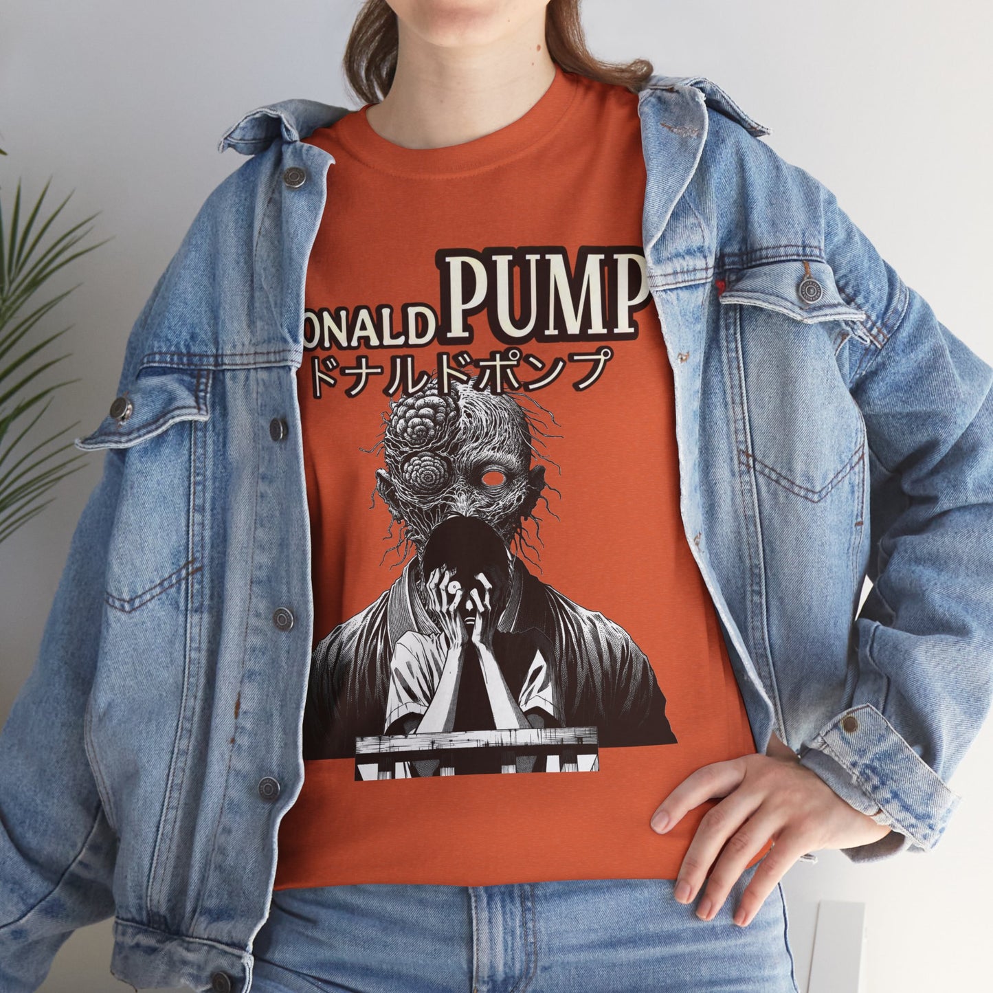 Donald Pumpドナルドポンプ Unisex Heavy Cotton Tee
