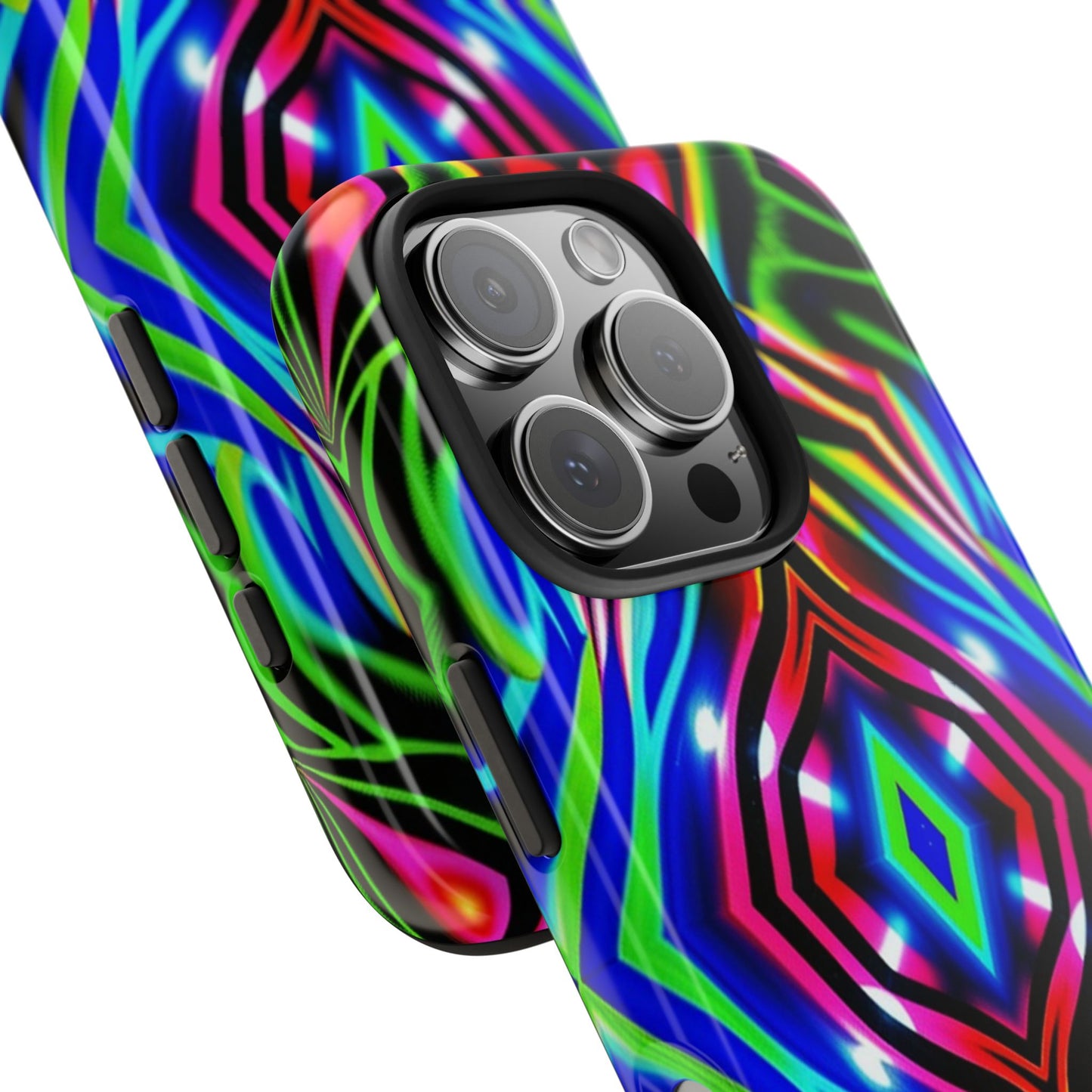 Infinite Neon (Tough iPhone Case)
