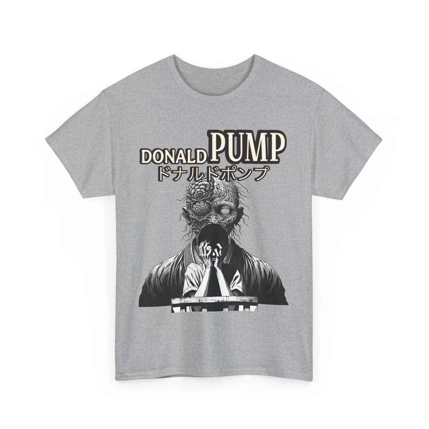 Donald Pumpドナルドポンプ Unisex Heavy Cotton Tee