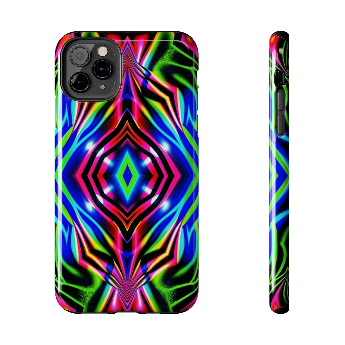Infinite Neon (Tough iPhone Case)