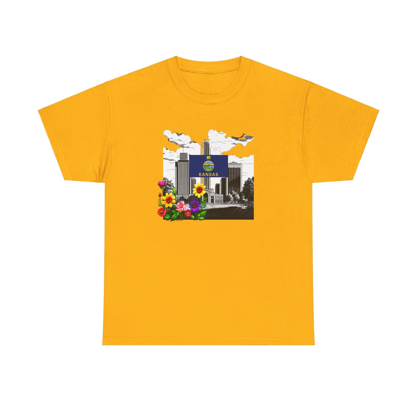W Kansas Wansas (Unisex Heavy Cotton Tee)