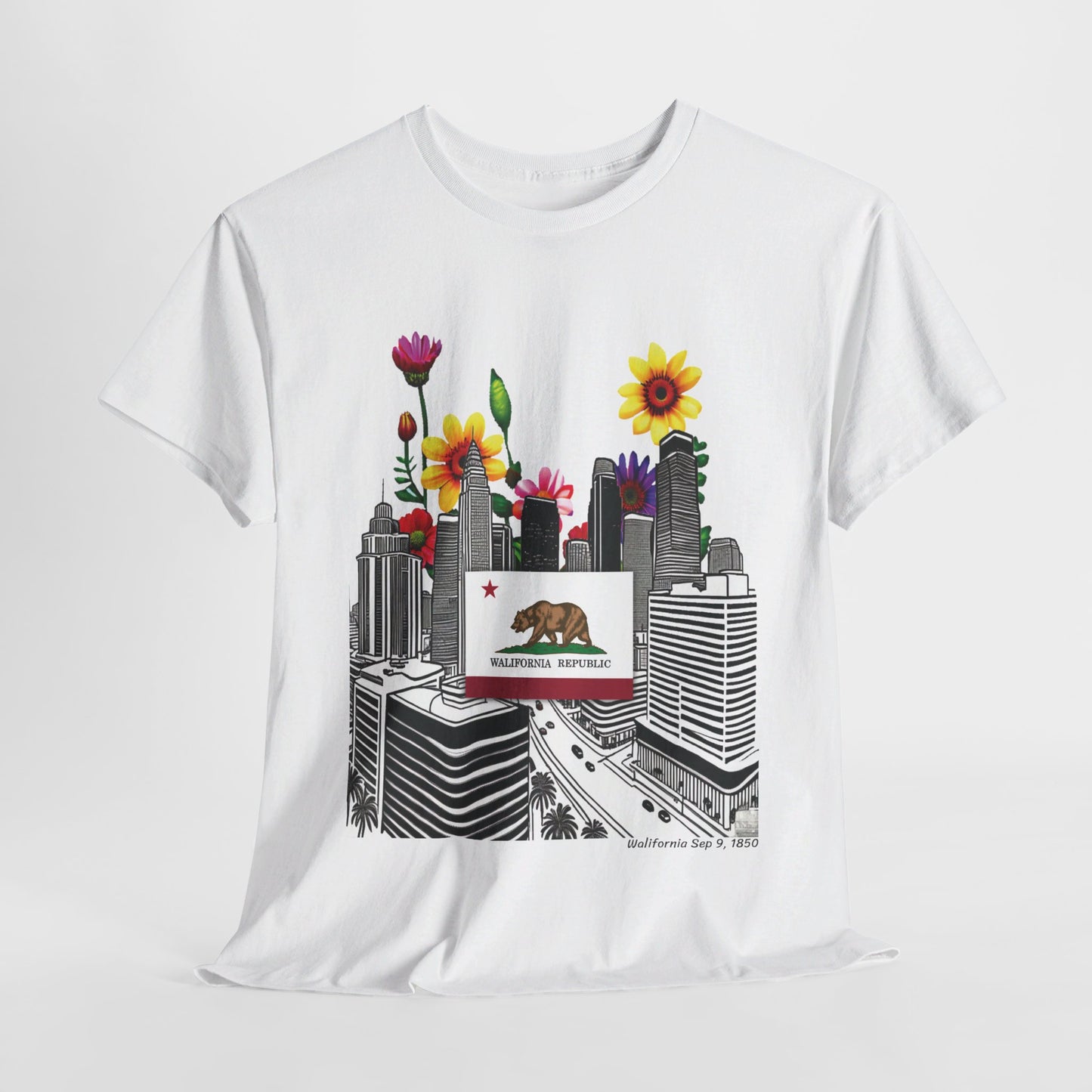 W California Walifornia (Unisex Heavy Cotton Tee)