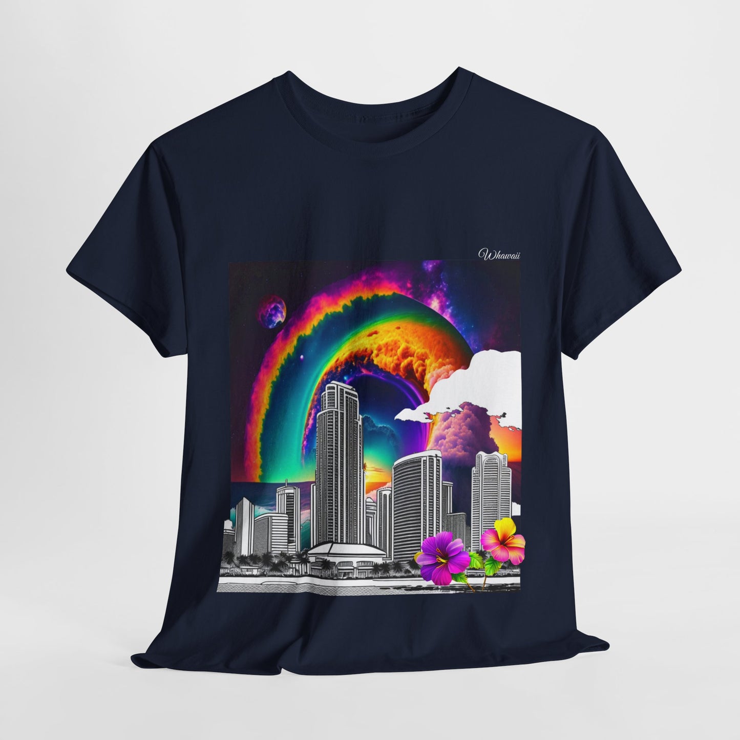 W Hawaii Wawaii (Unisex Heavy Cotton Tee)