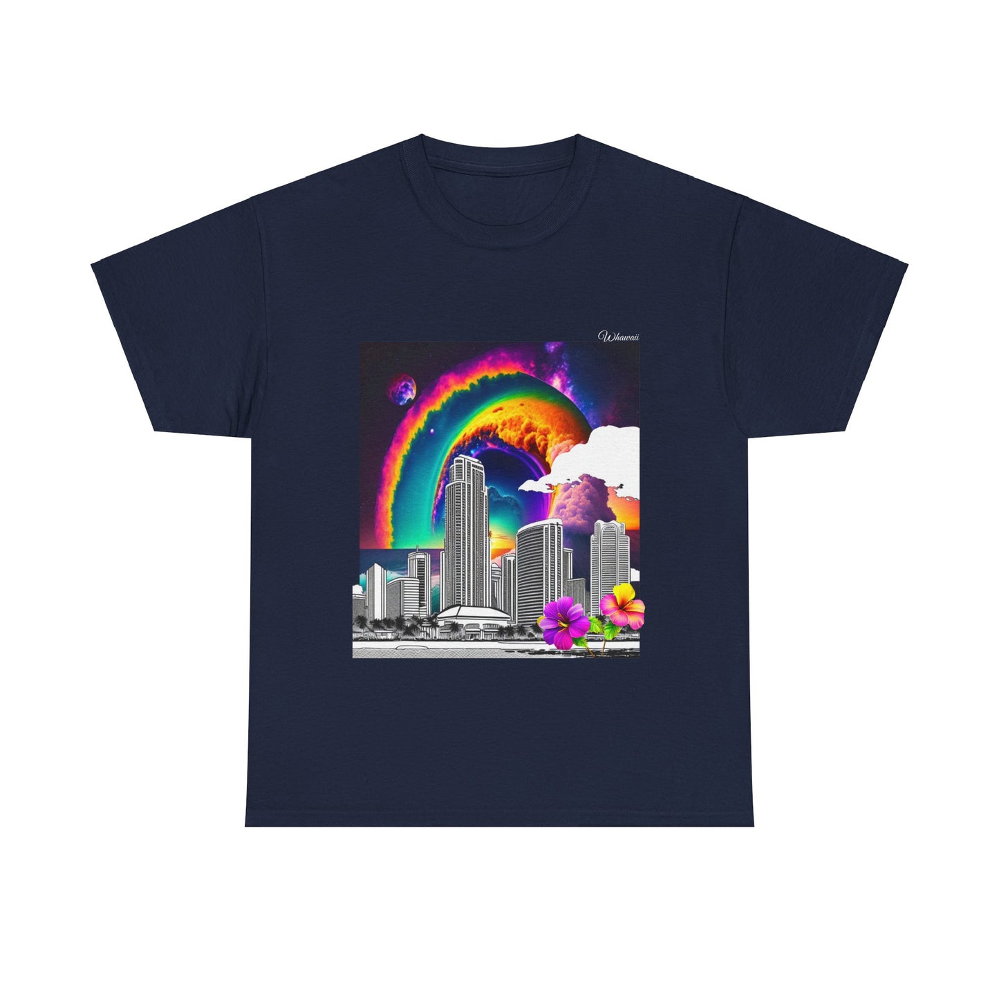 W Hawaii Wawaii (Unisex Heavy Cotton Tee)